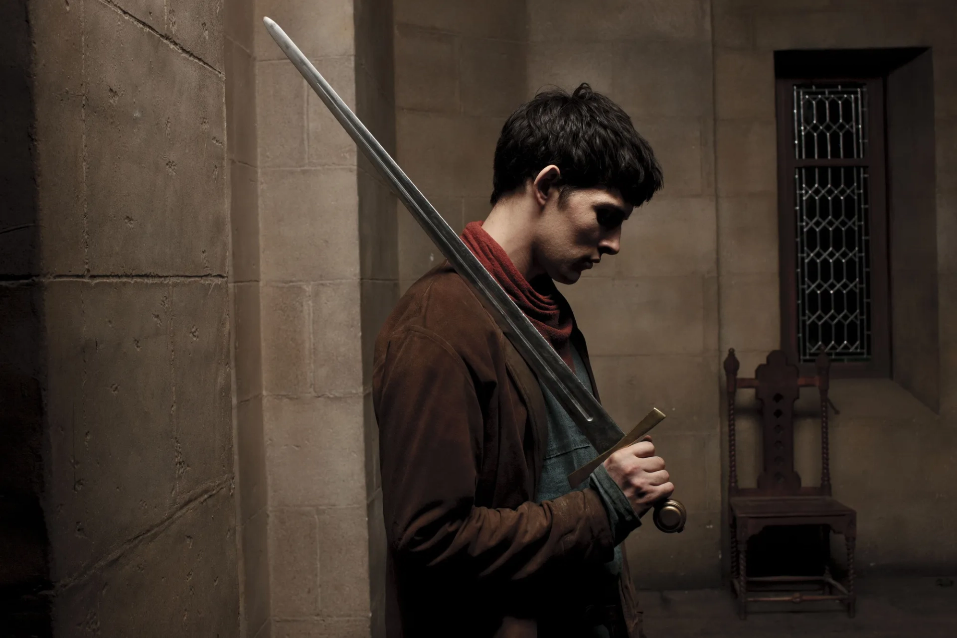Colin Morgan in Merlin (2008)
