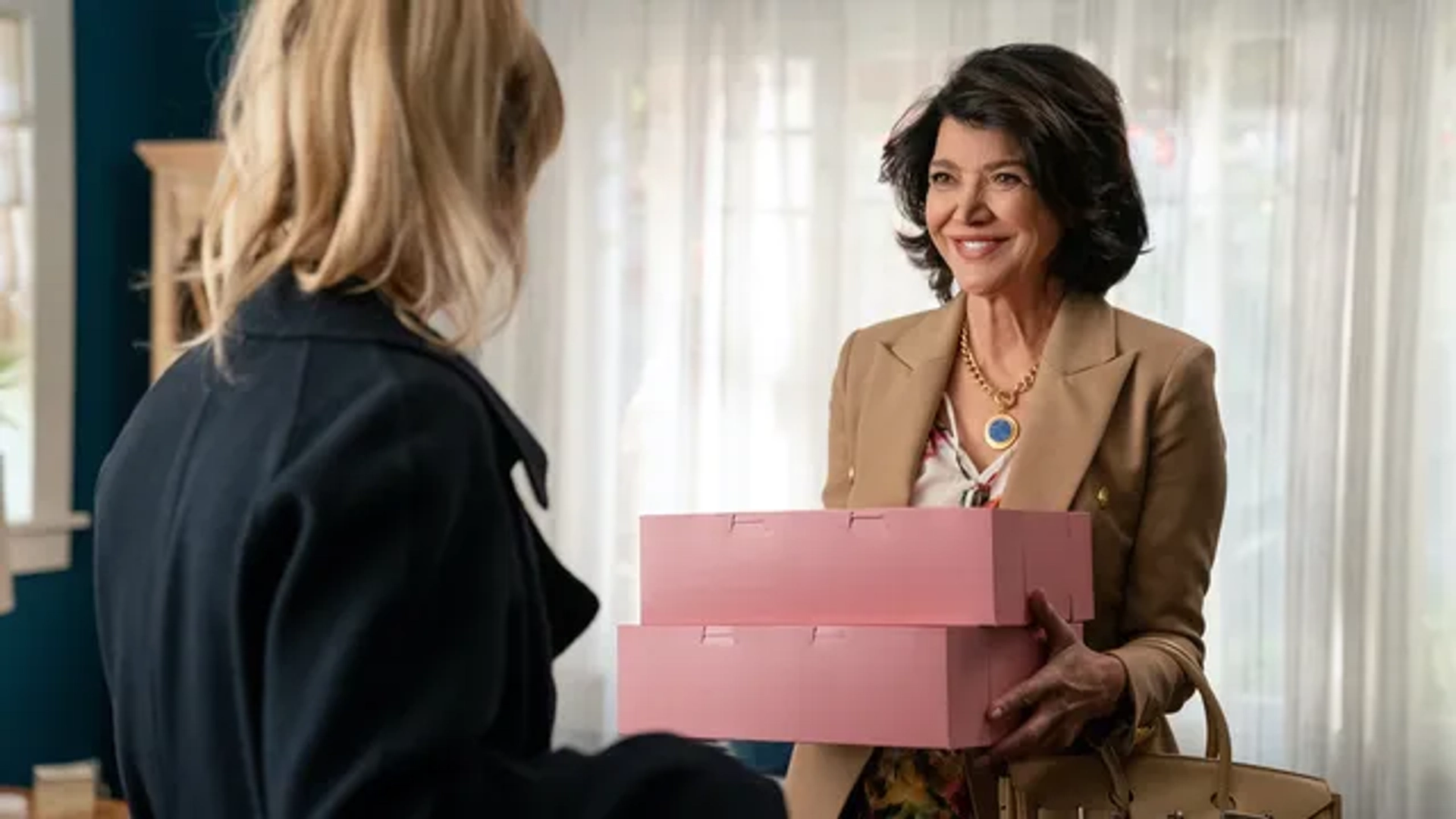 Shohreh Aghdashloo in The Flight Attendant: Backwards and Forwards (2022)