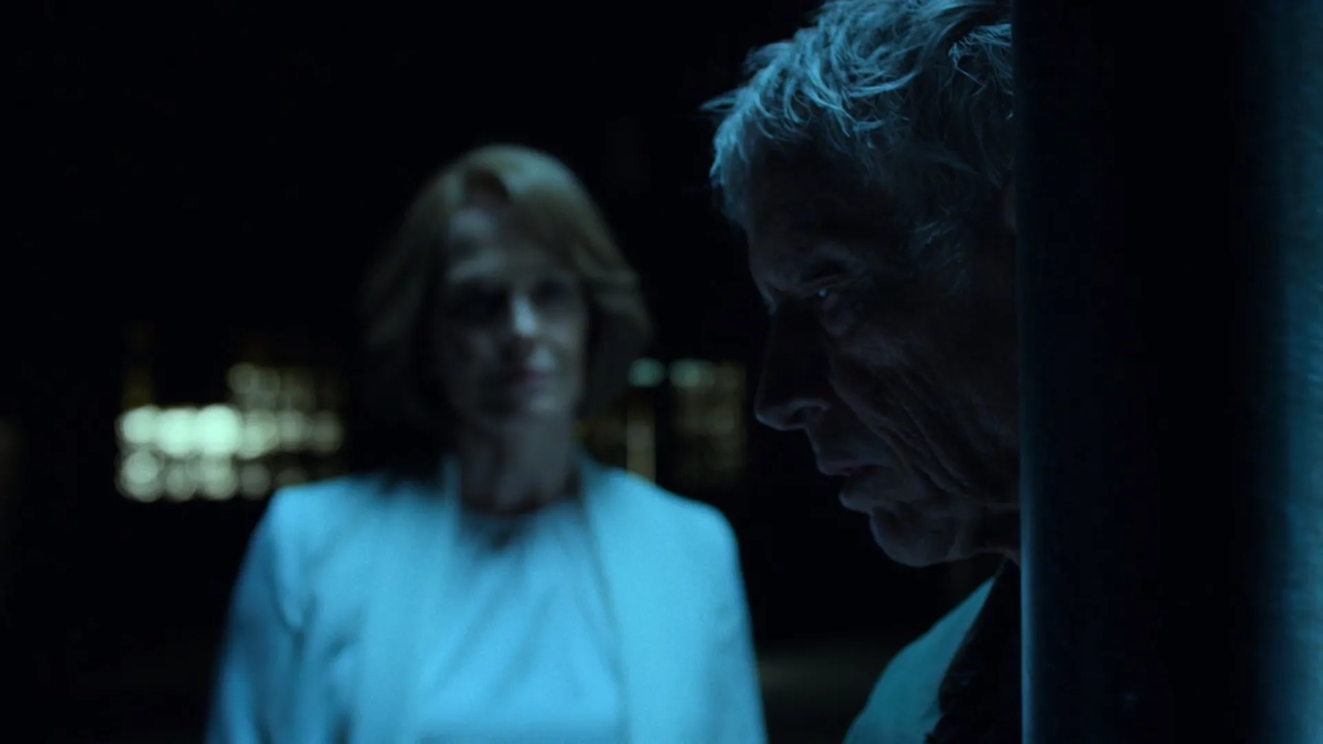 Sigourney Weaver and Scott Glenn in The Defenders (2017)