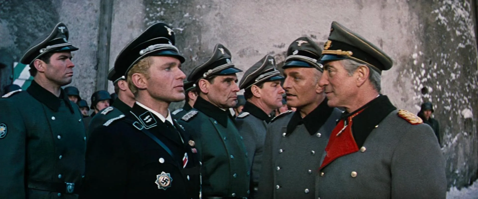 Victor Beaumont, Anton Diffring, Ferdy Mayne, Derren Nesbitt, and Terry Yorke in Where Eagles Dare (1968)