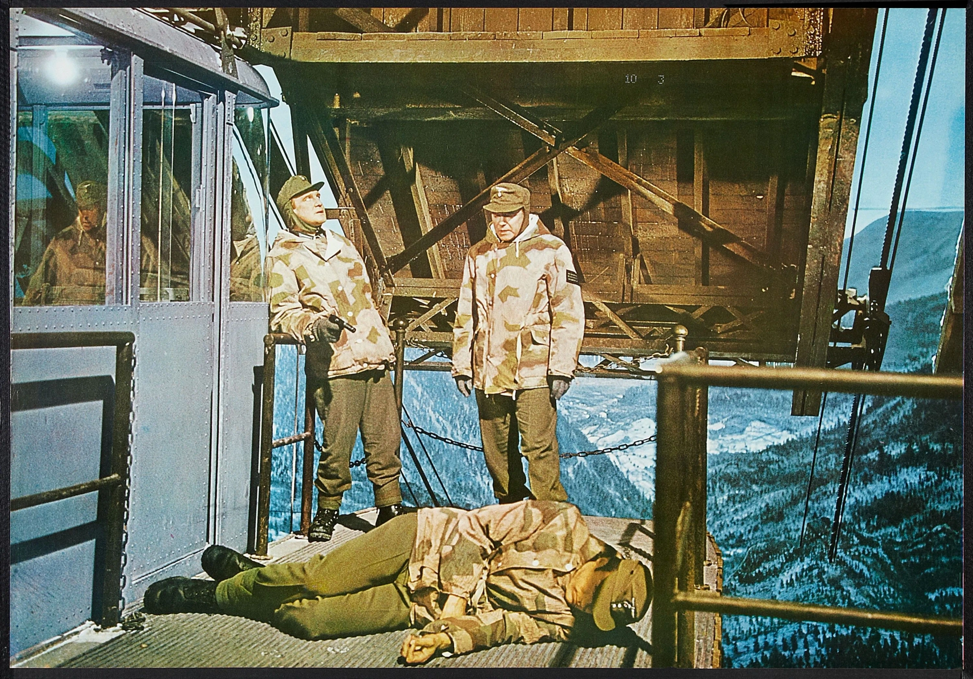 Peter Barkworth and Donald Houston in Where Eagles Dare (1968)