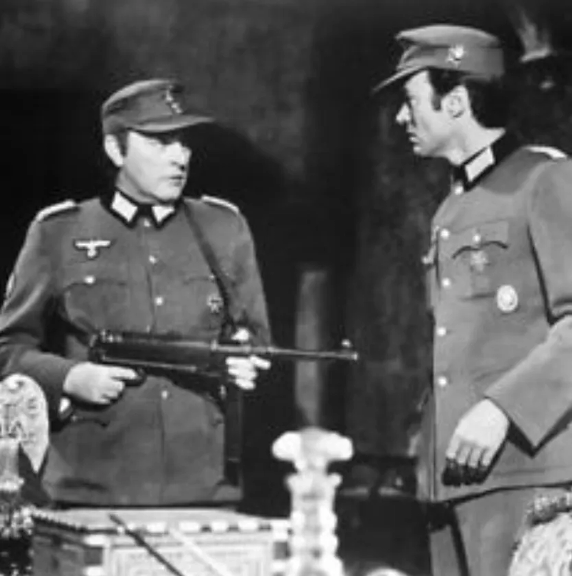 Richard Burton and Clint Eastwood in Where Eagles Dare (1968)