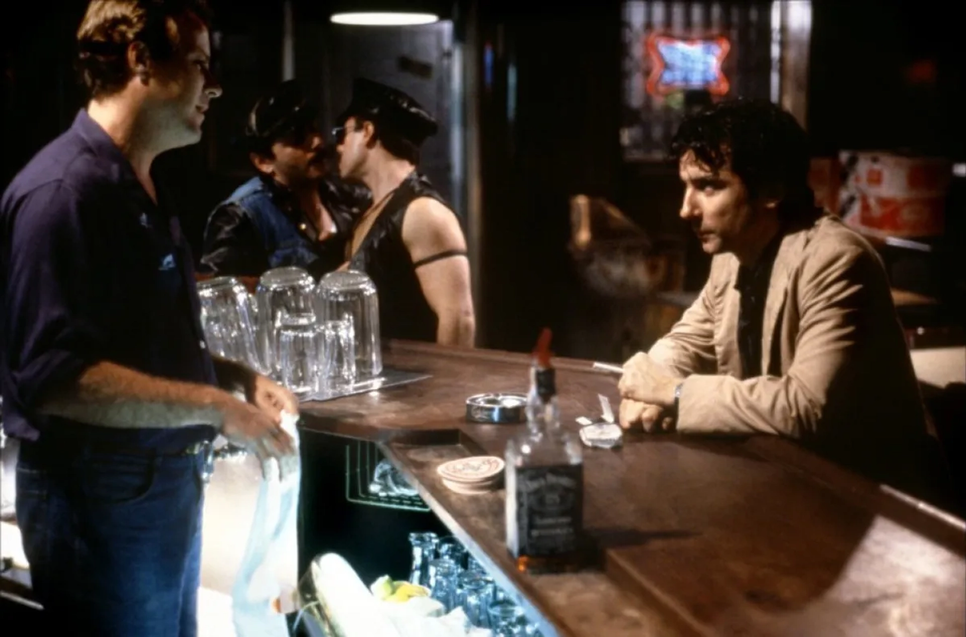 Griffin Dunne, John Heard, Rand Carr, and Joel Jason in After Hours (1985)