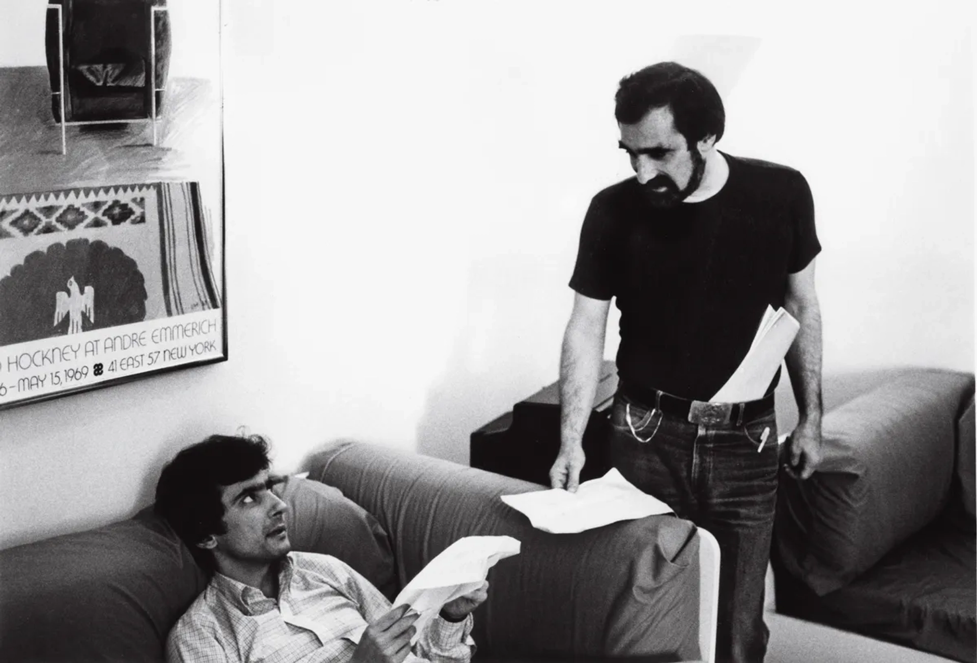 Martin Scorsese and Griffin Dunne in After Hours (1985)