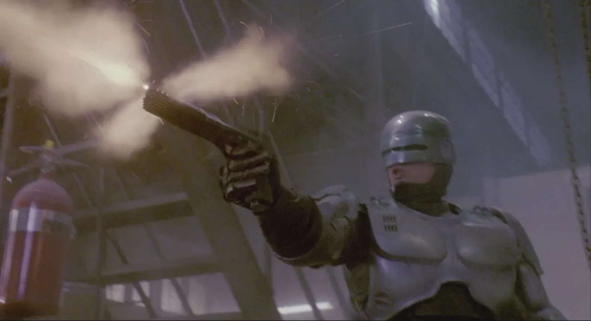 Peter Weller in RoboCop (1987)