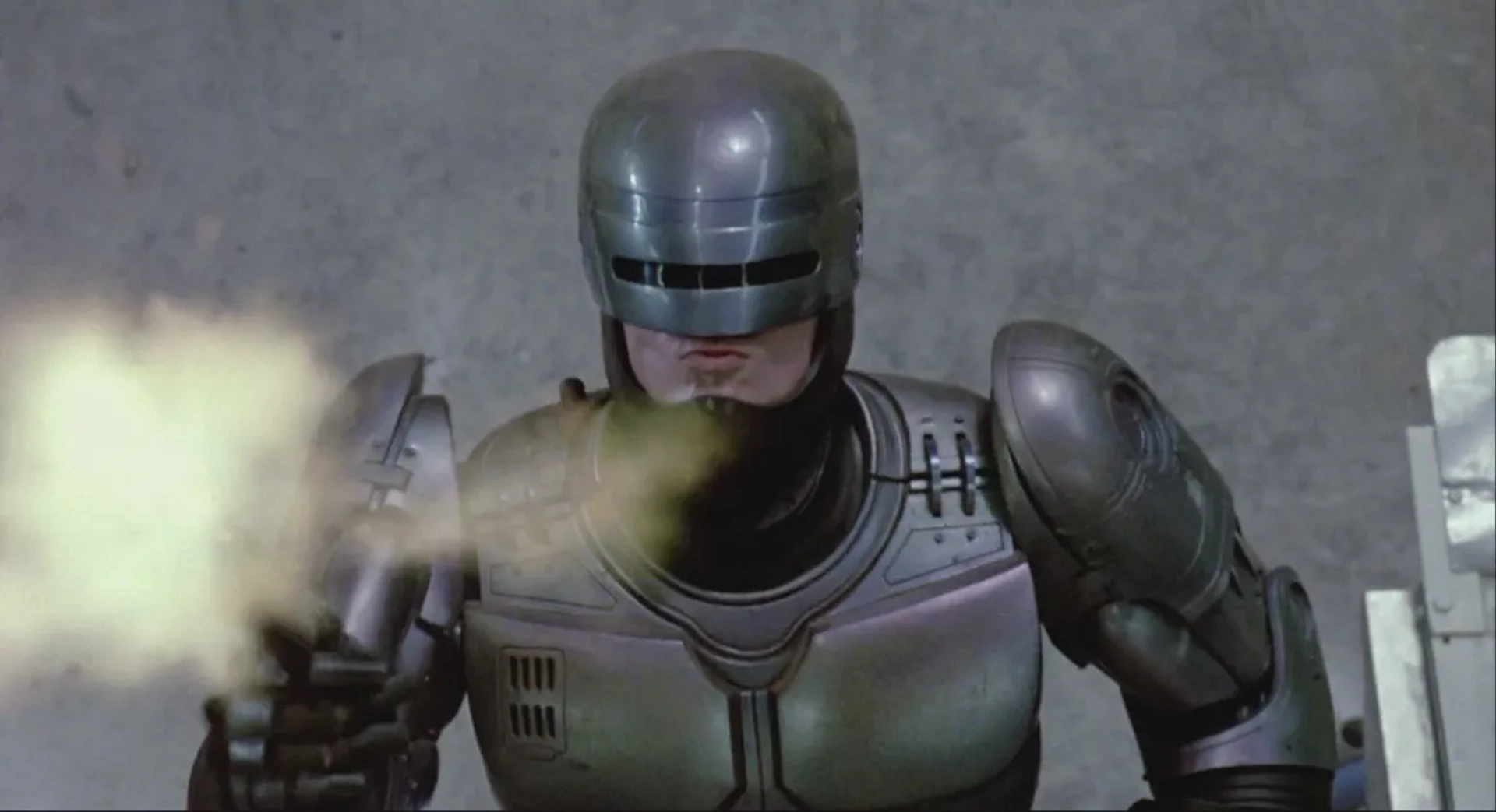 Peter Weller in RoboCop (1987)