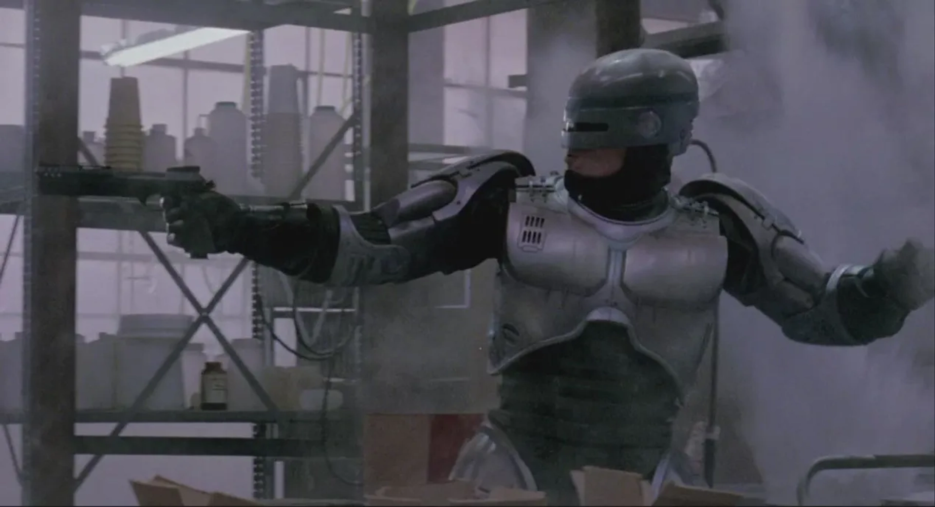 Peter Weller in RoboCop (1987)