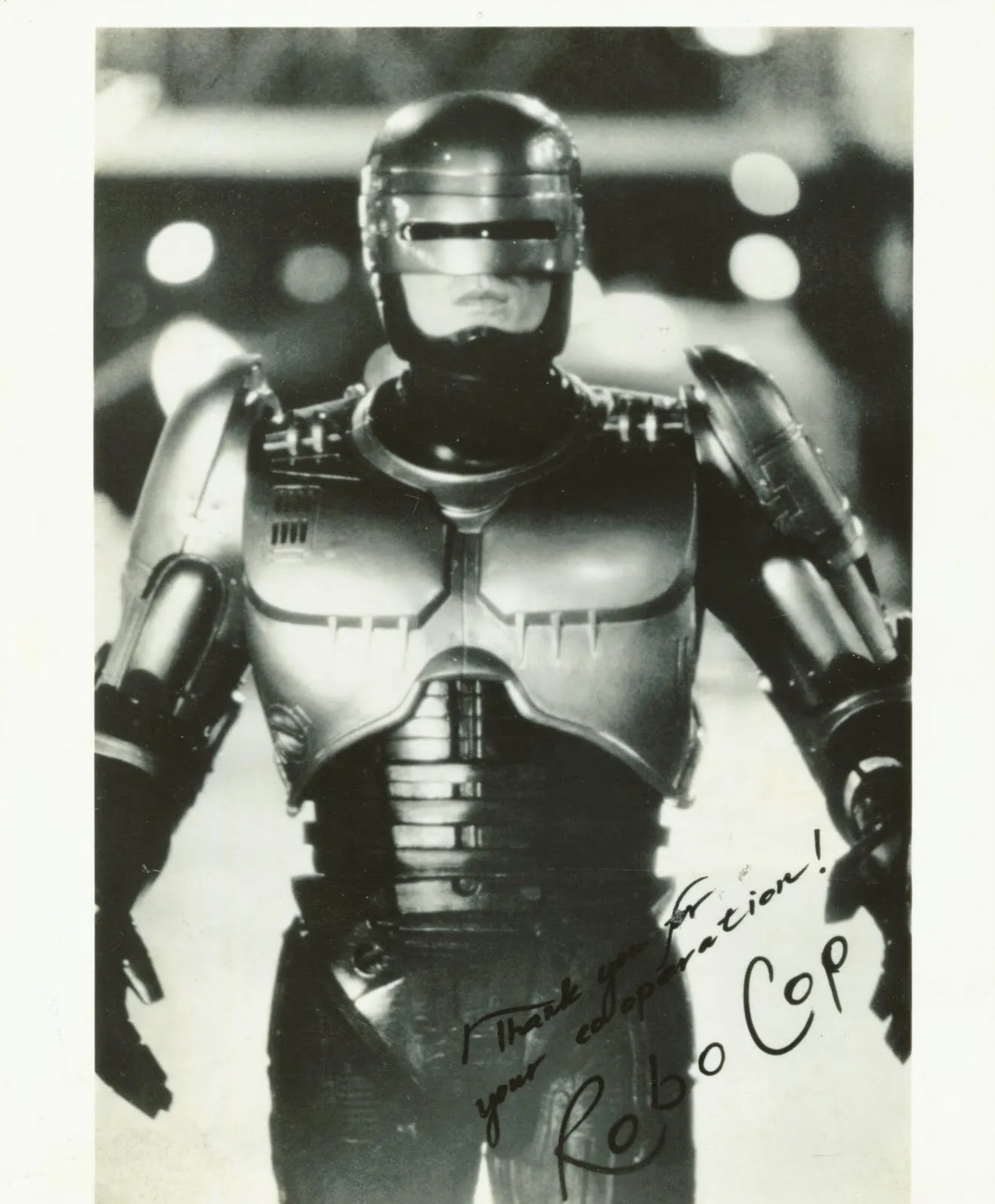 Peter Weller in RoboCop (1987)