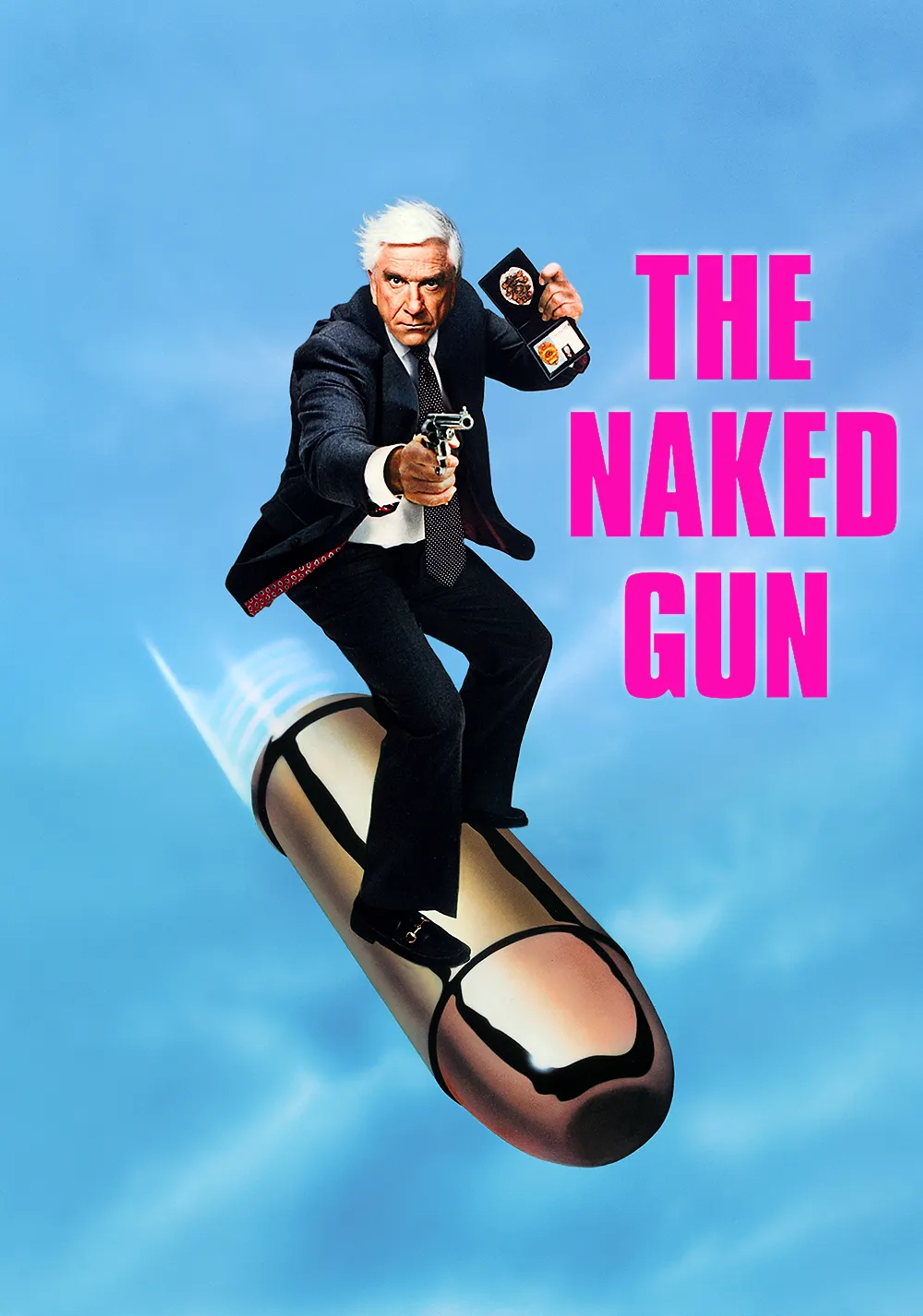 Leslie Nielsen in The Naked Gun: From the Files of Police Squad! (1988)