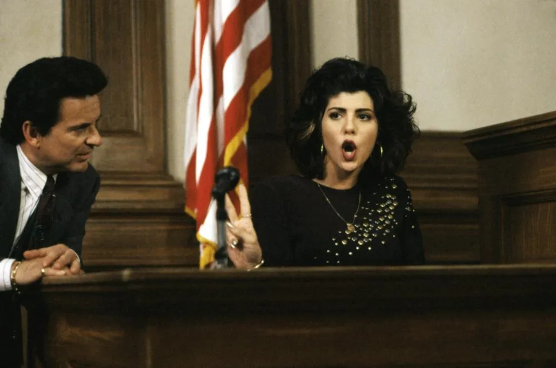 Joe Pesci and Marisa Tomei in My Cousin Vinny (1992)