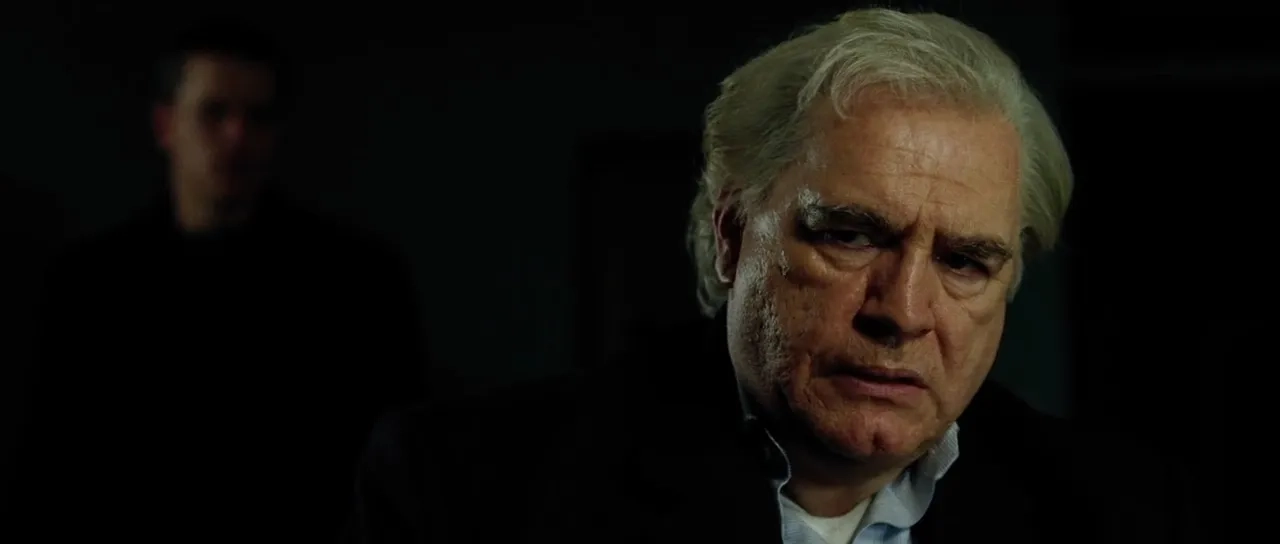 Matt Damon and Brian Cox in The Bourne Supremacy (2004)