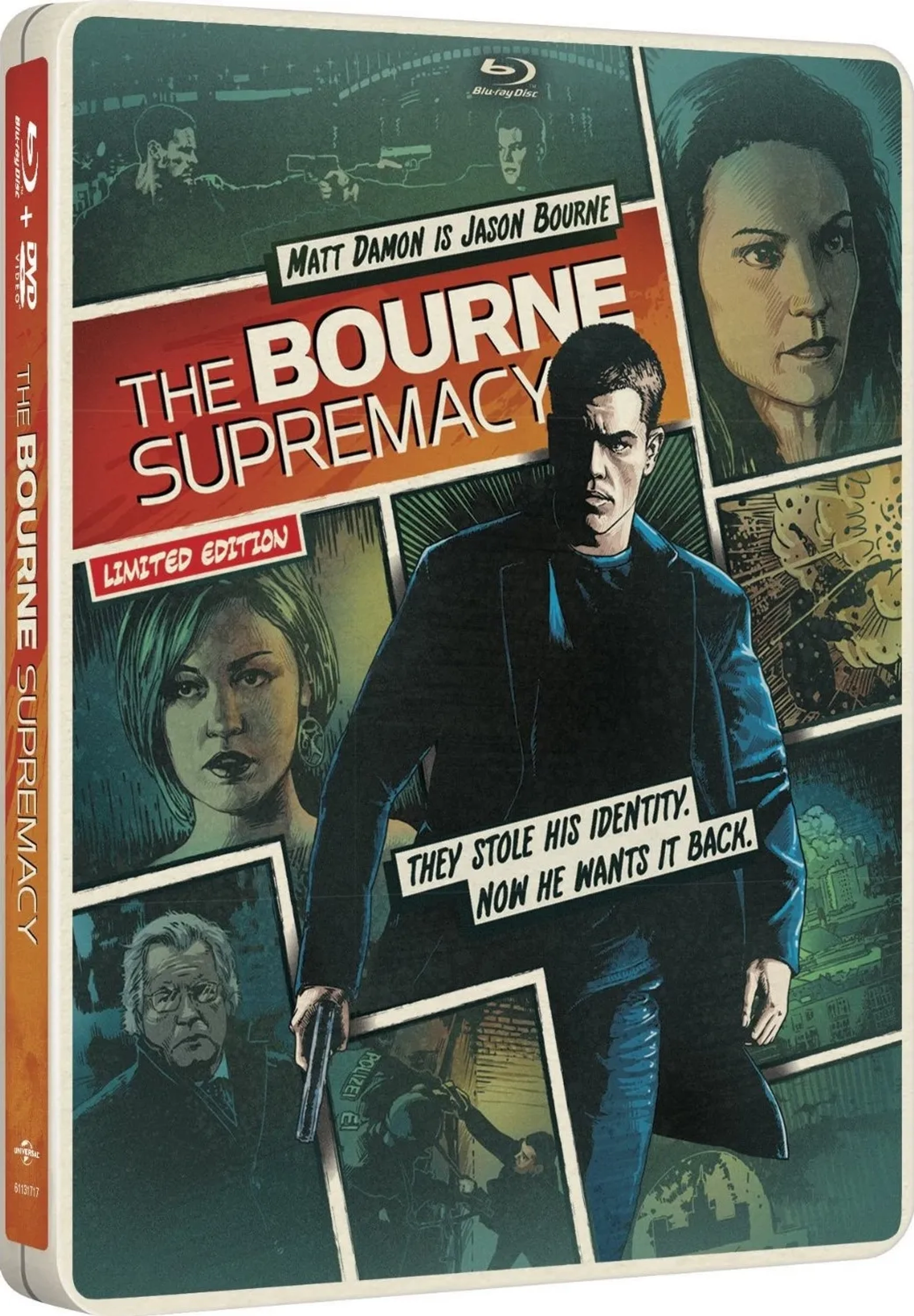 Joan Allen, Matt Damon, Brian Cox, Julia Stiles, and Karl Urban in The Bourne Supremacy (2004)