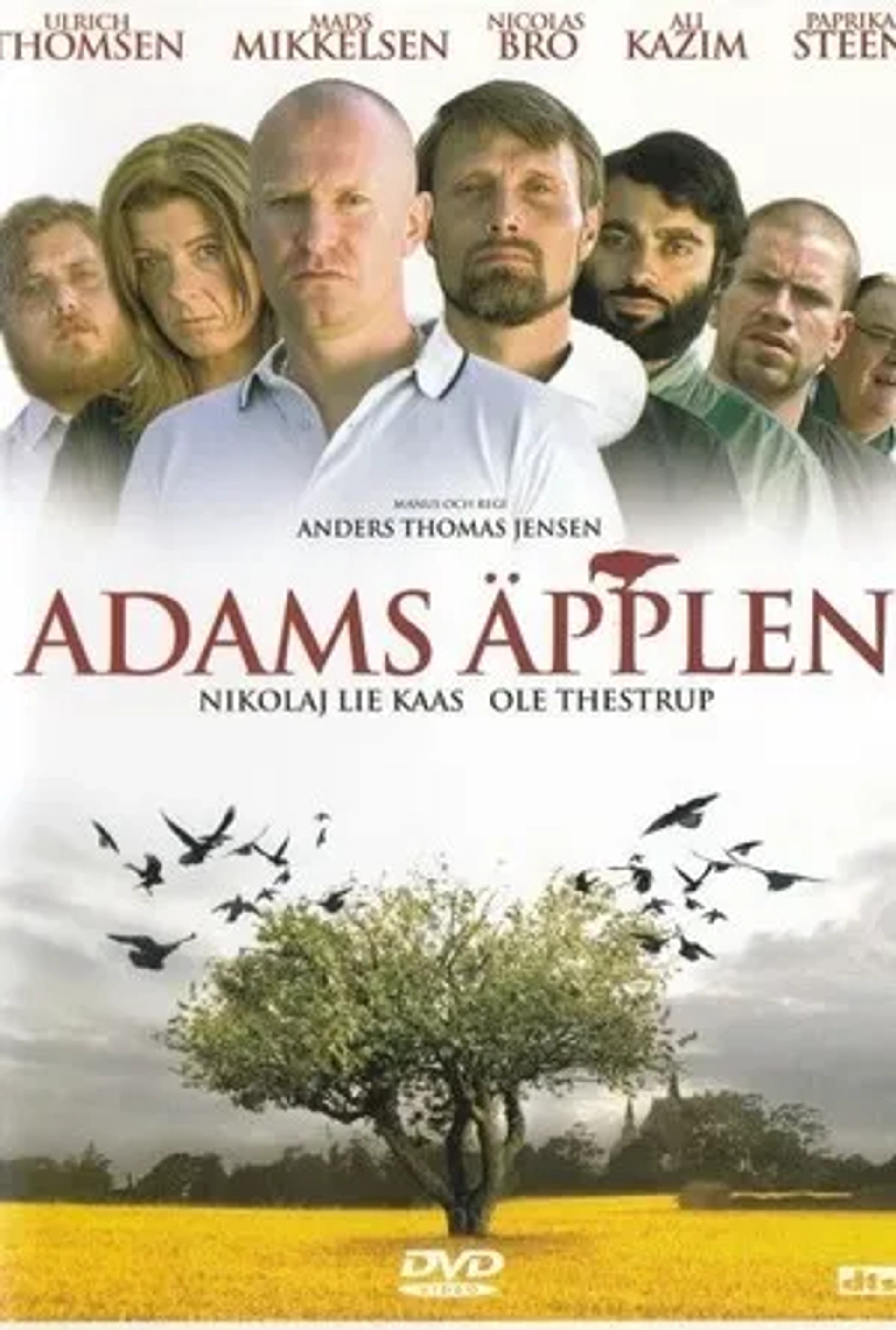 Nicolas Bro, Ali Kazim, Nikolaj Lie Kaas, Mads Mikkelsen, Paprika Steen, Ole Thestrup, and Ulrich Thomsen in Adam's Apples (2005)