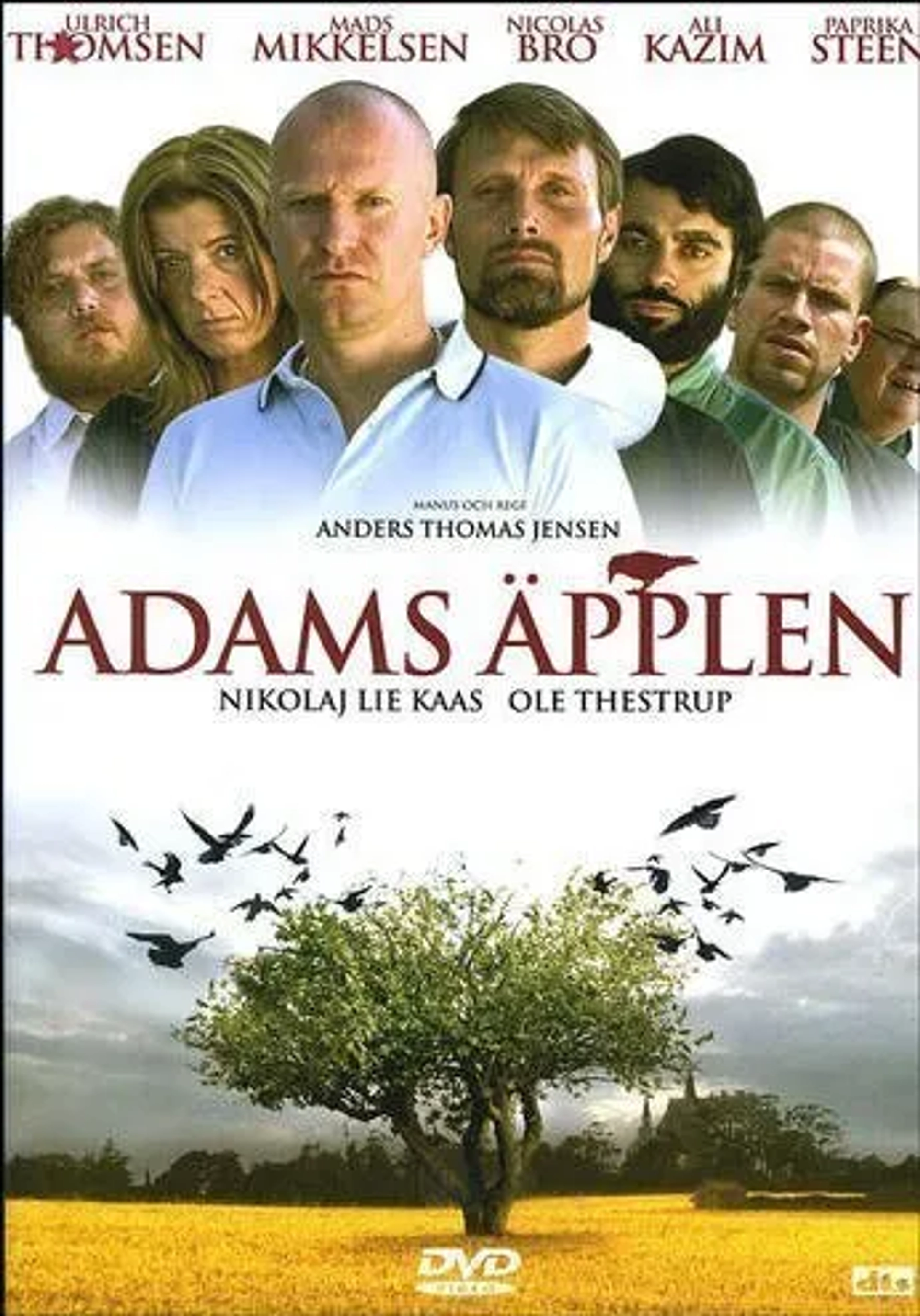 Nicolas Bro, Ali Kazim, Nikolaj Lie Kaas, Mads Mikkelsen, Paprika Steen, Ole Thestrup, and Ulrich Thomsen in Adam's Apples (2005)