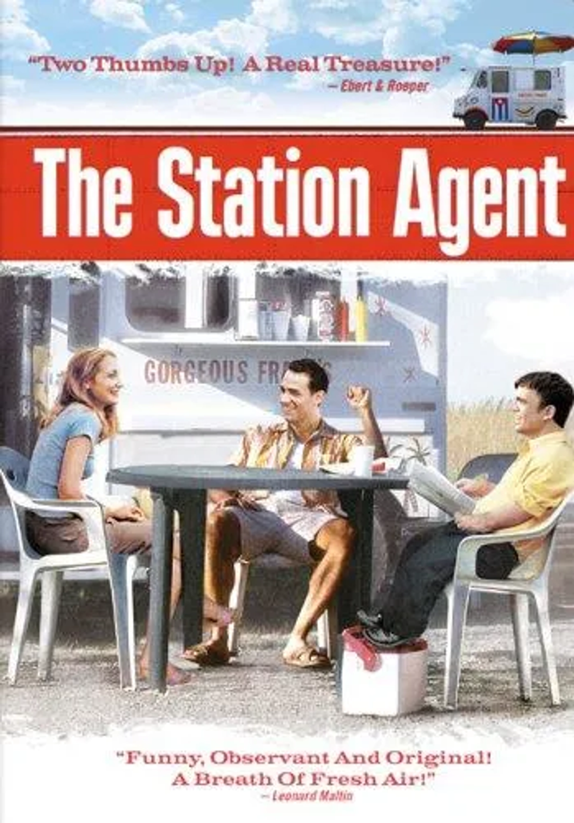 Bobby Cannavale, Patricia Clarkson, and Peter Dinklage in The Station Agent (2003)