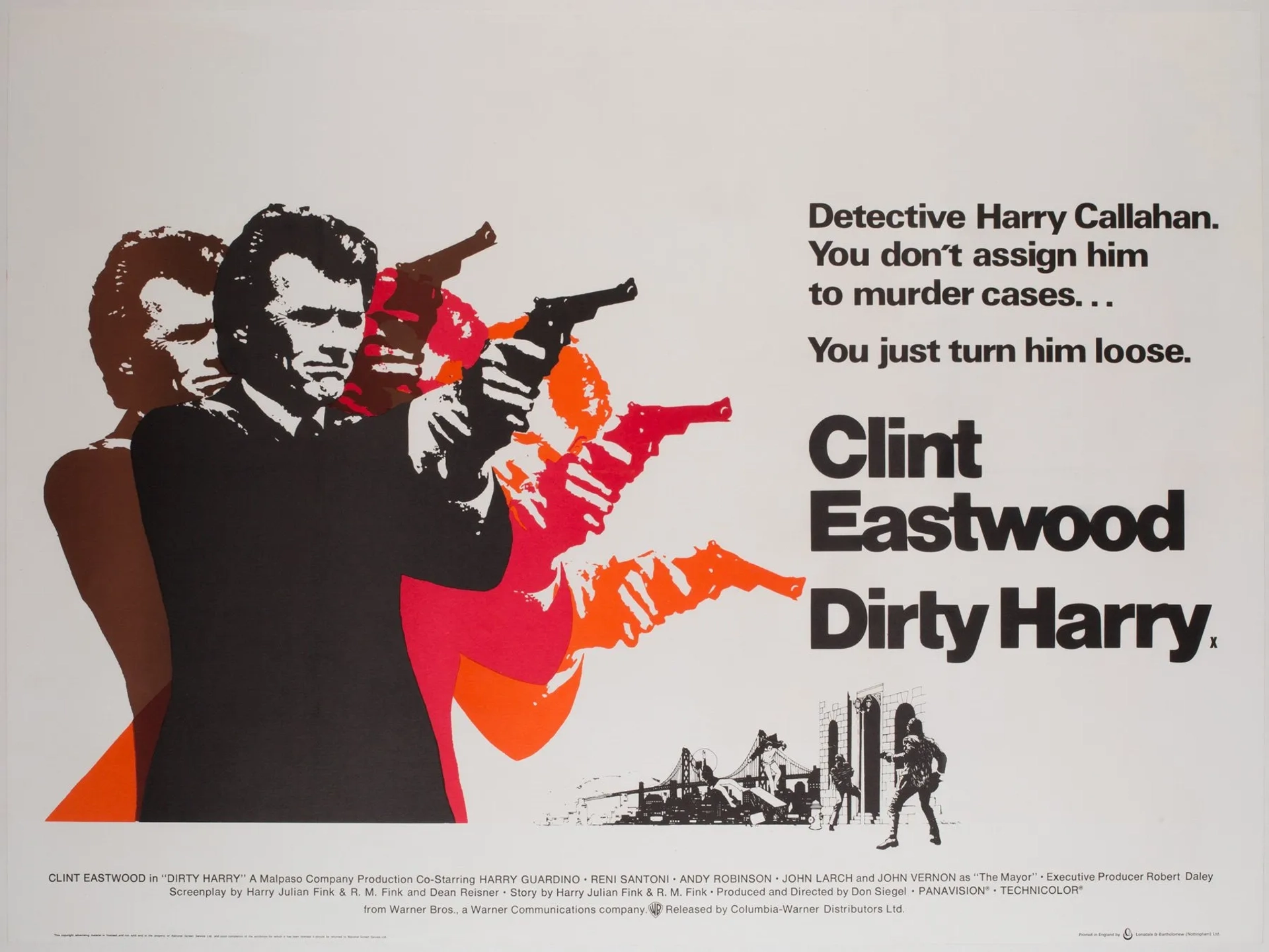 Clint Eastwood in Dirty Harry (1971)