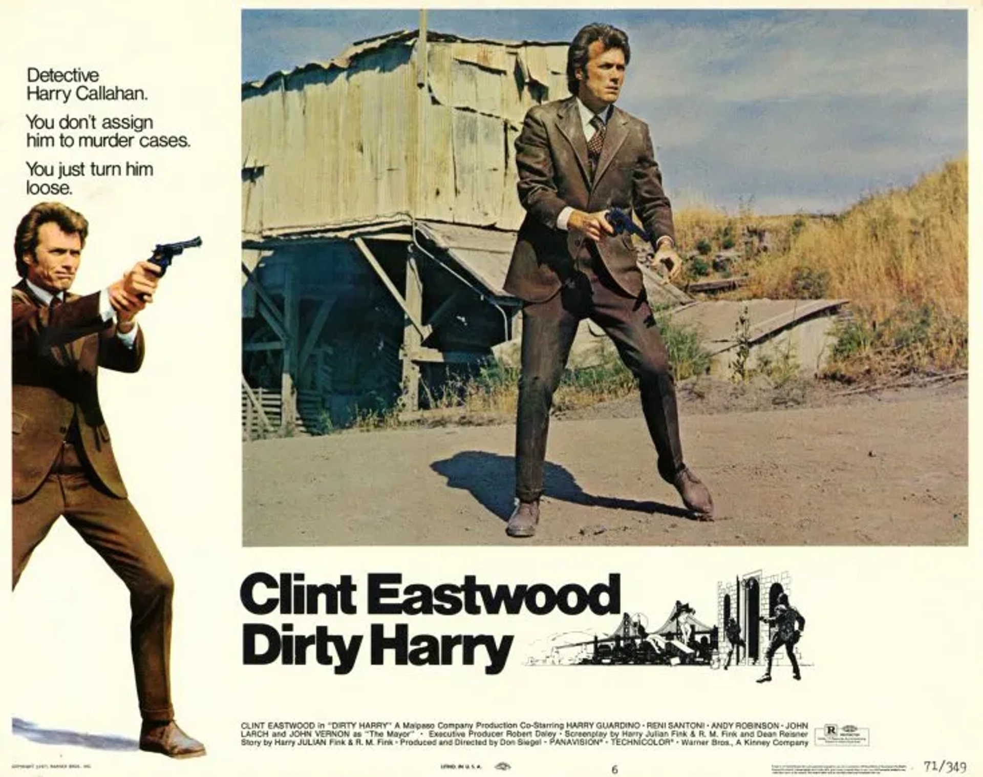 Clint Eastwood in Dirty Harry (1971)