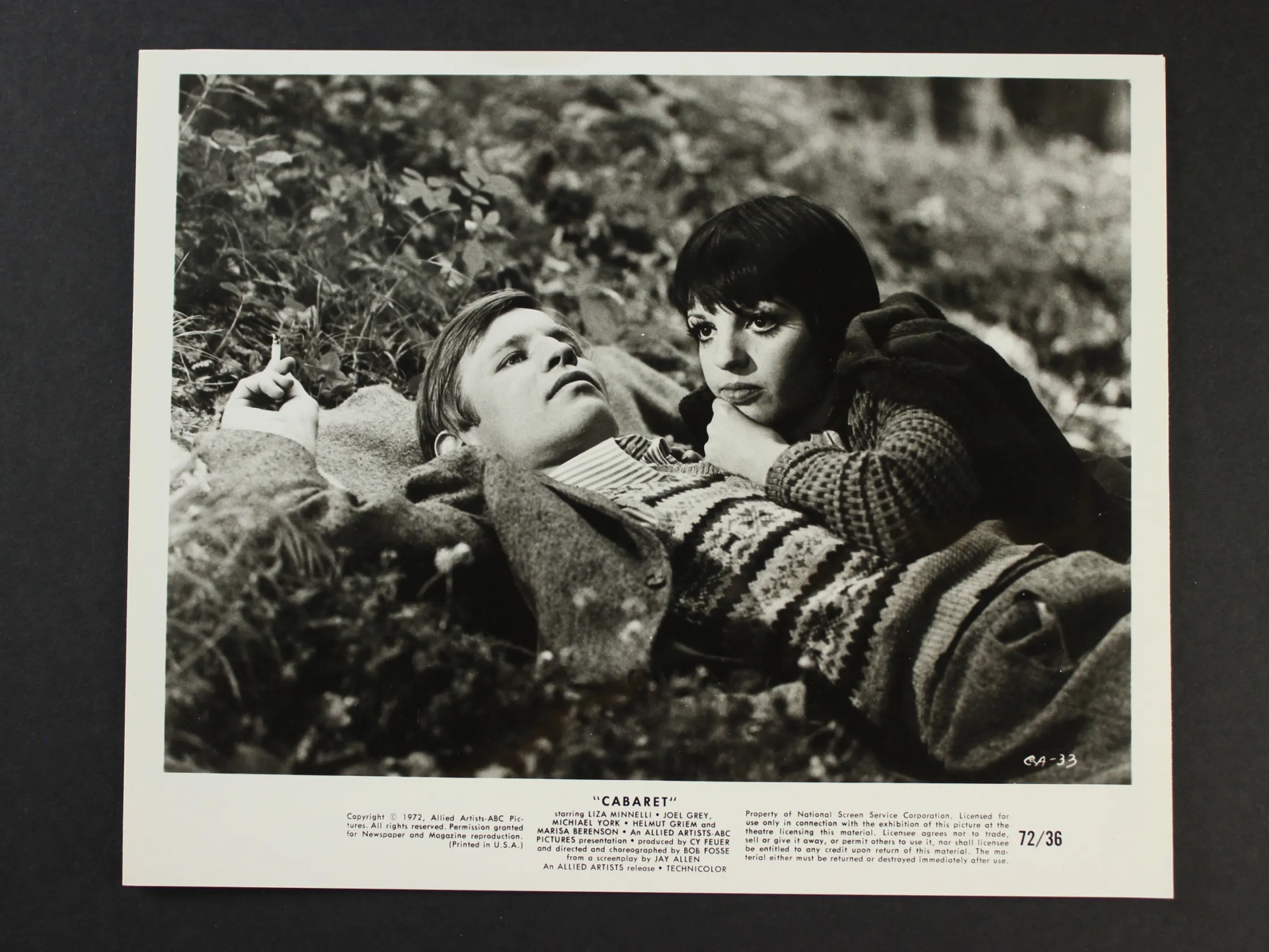 Michael York and Liza Minnelli in Cabaret (1972)