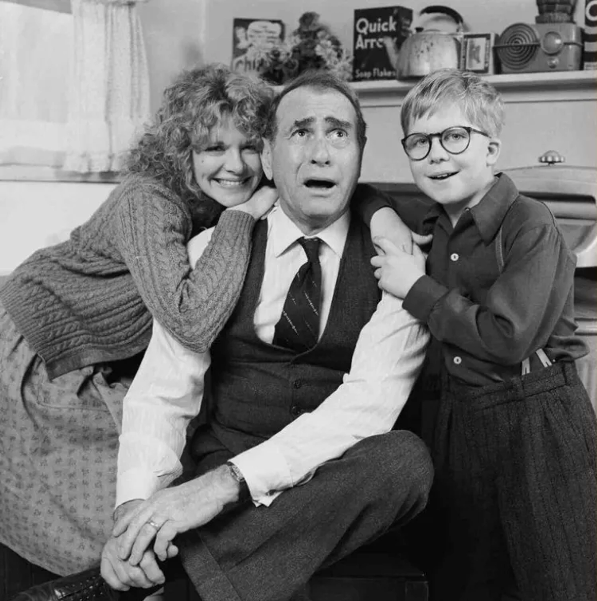 Peter Billingsley, Melinda Dillon, and Darren McGavin at an event for A Christmas Story (1983)