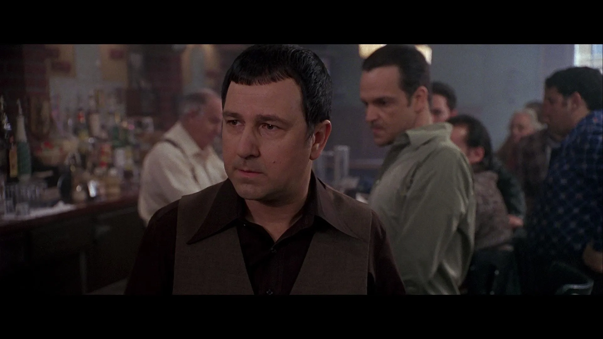 Bruno Kirby, Joseph Rigano, and James Russo in Donnie Brasco (1997)