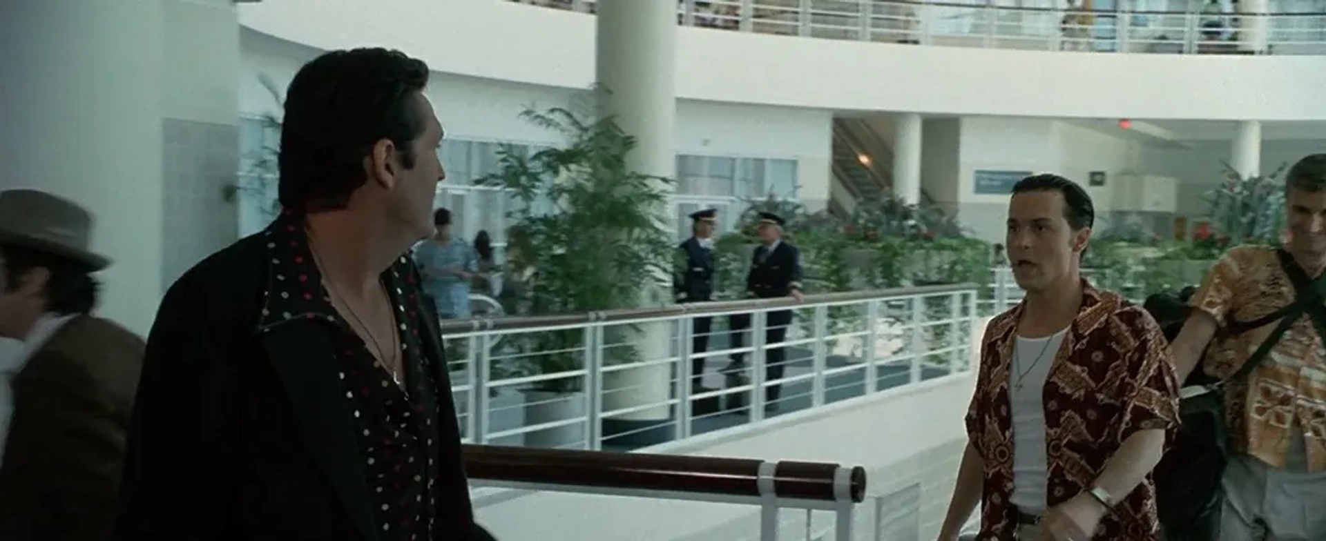 Johnny Depp, Michael Madsen, and Rocco Sisto in Donnie Brasco (1997)