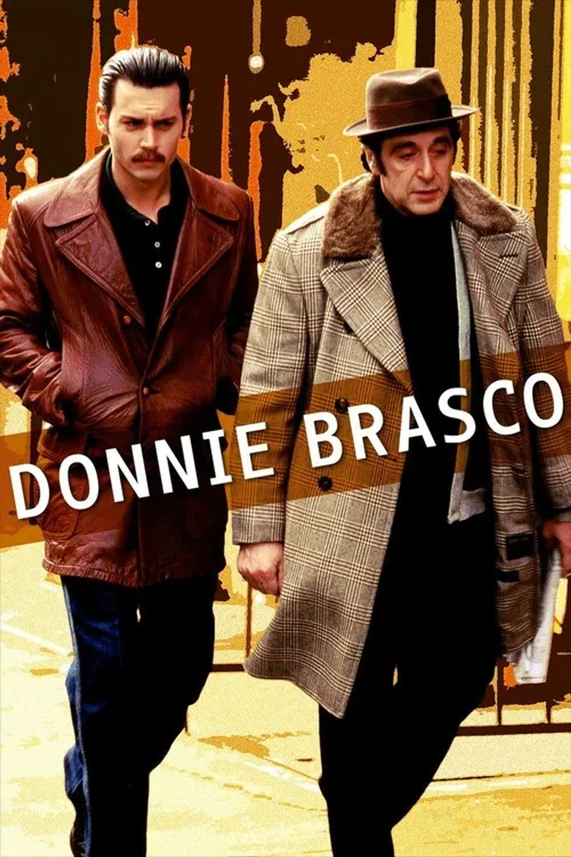 Johnny Depp and Al Pacino in Donnie Brasco (1997)