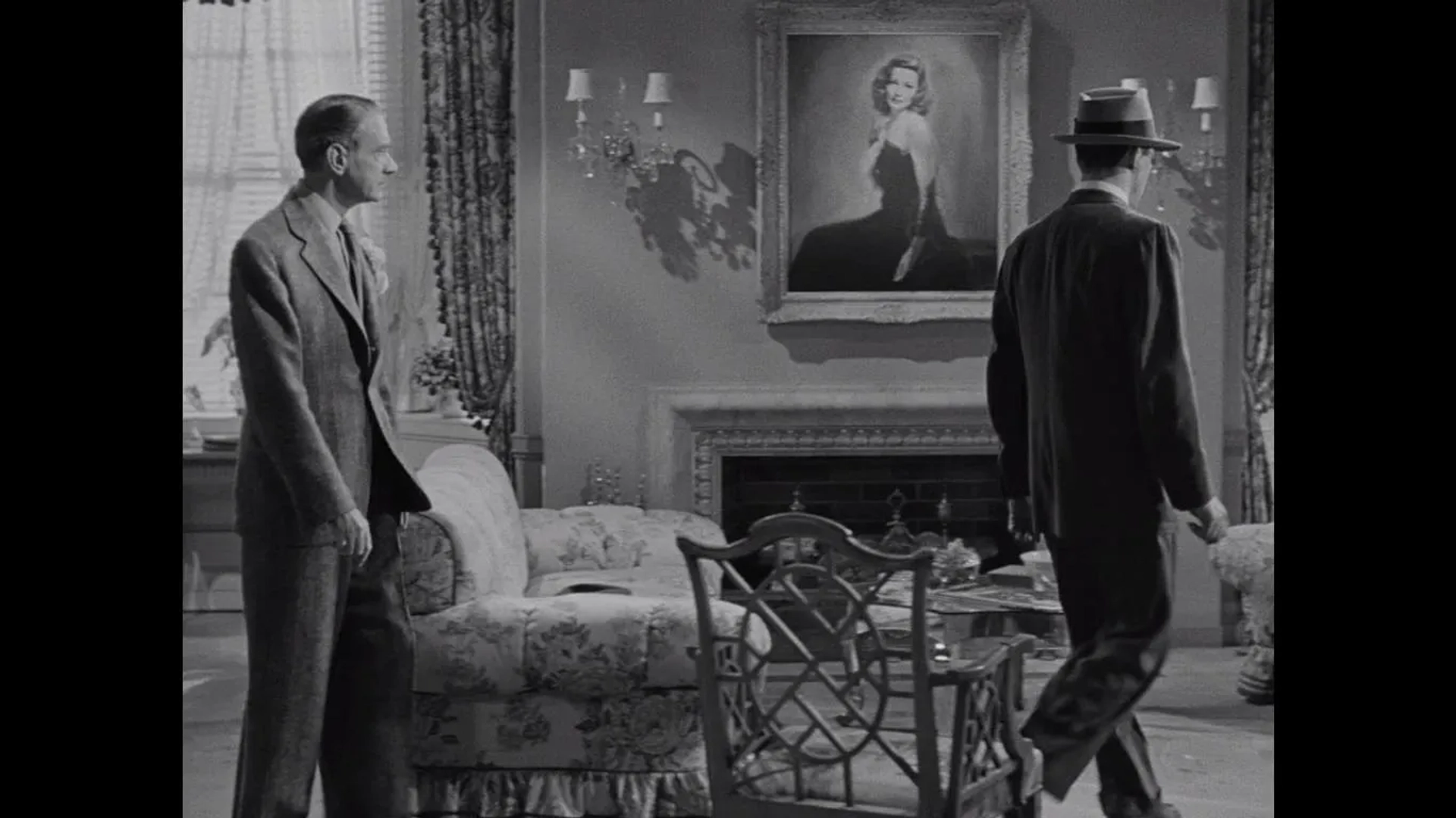 Dana Andrews and Clifton Webb in Laura (1944)