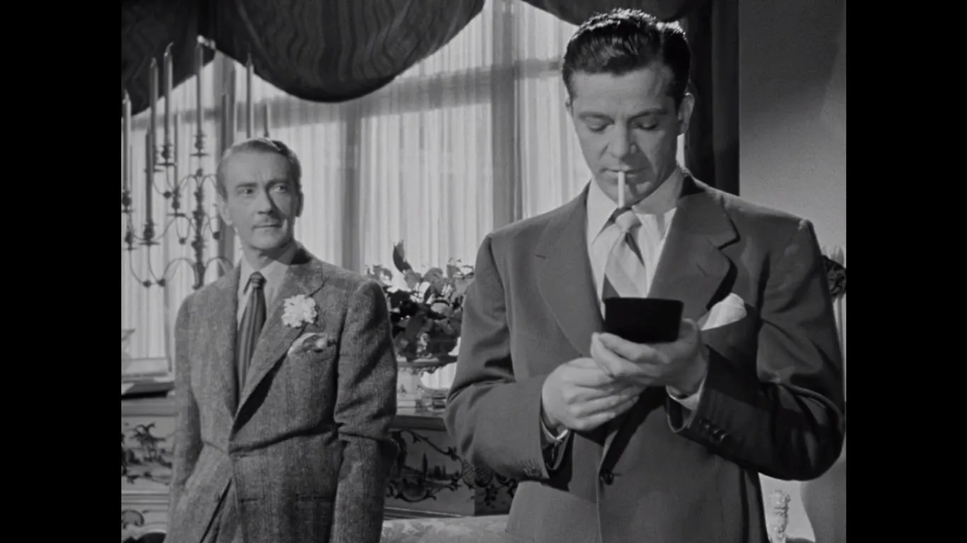Dana Andrews and Clifton Webb in Laura (1944)