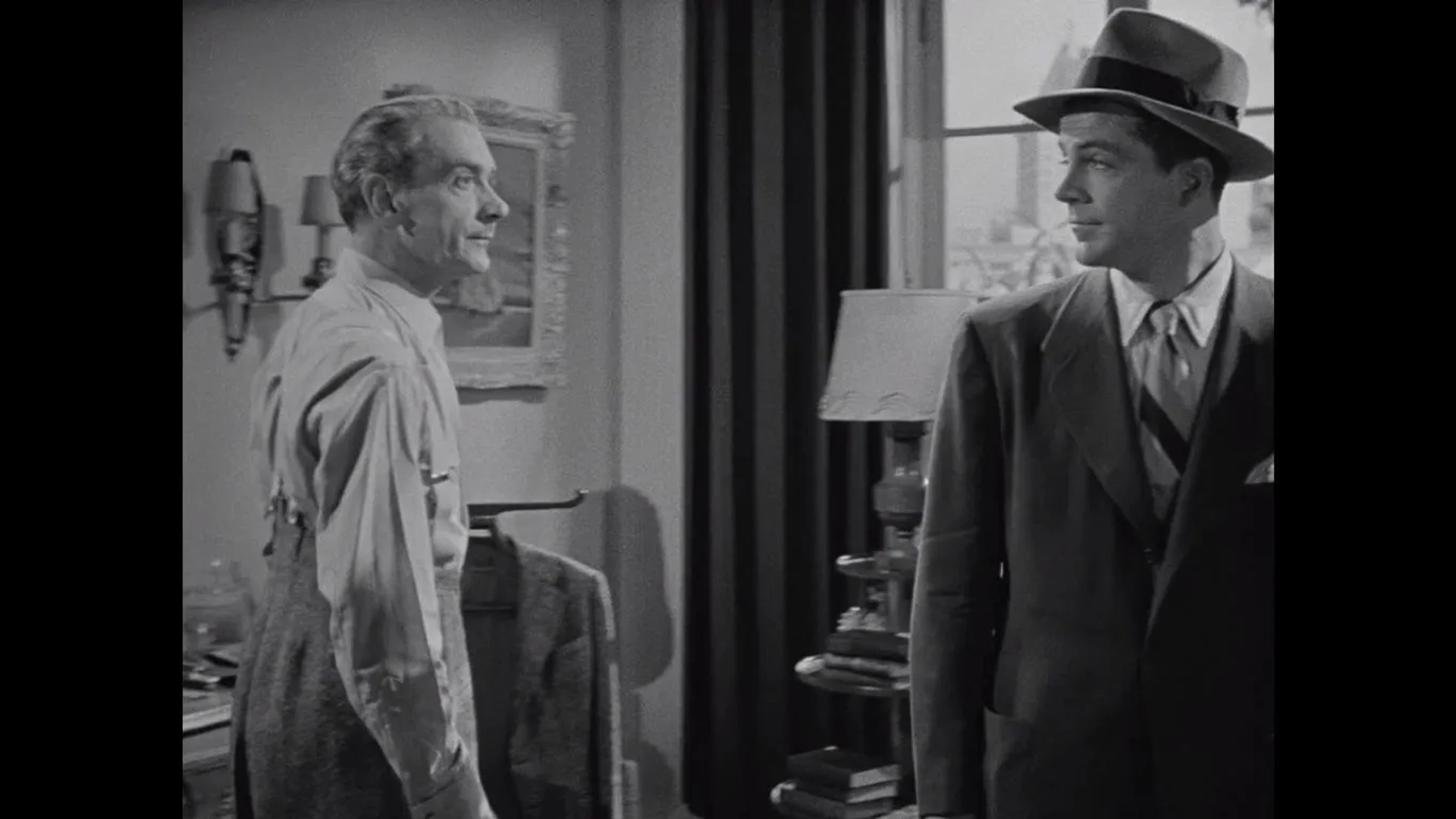 Dana Andrews and Clifton Webb in Laura (1944)
