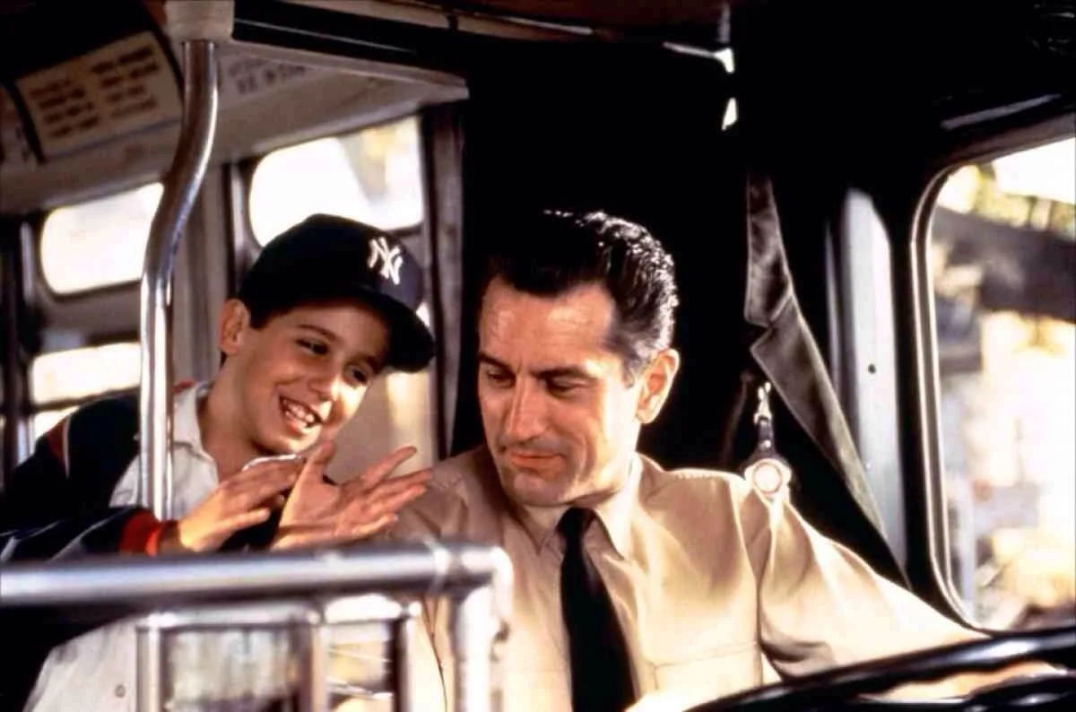 Robert De Niro and Francis Capra in A Bronx Tale (1993)