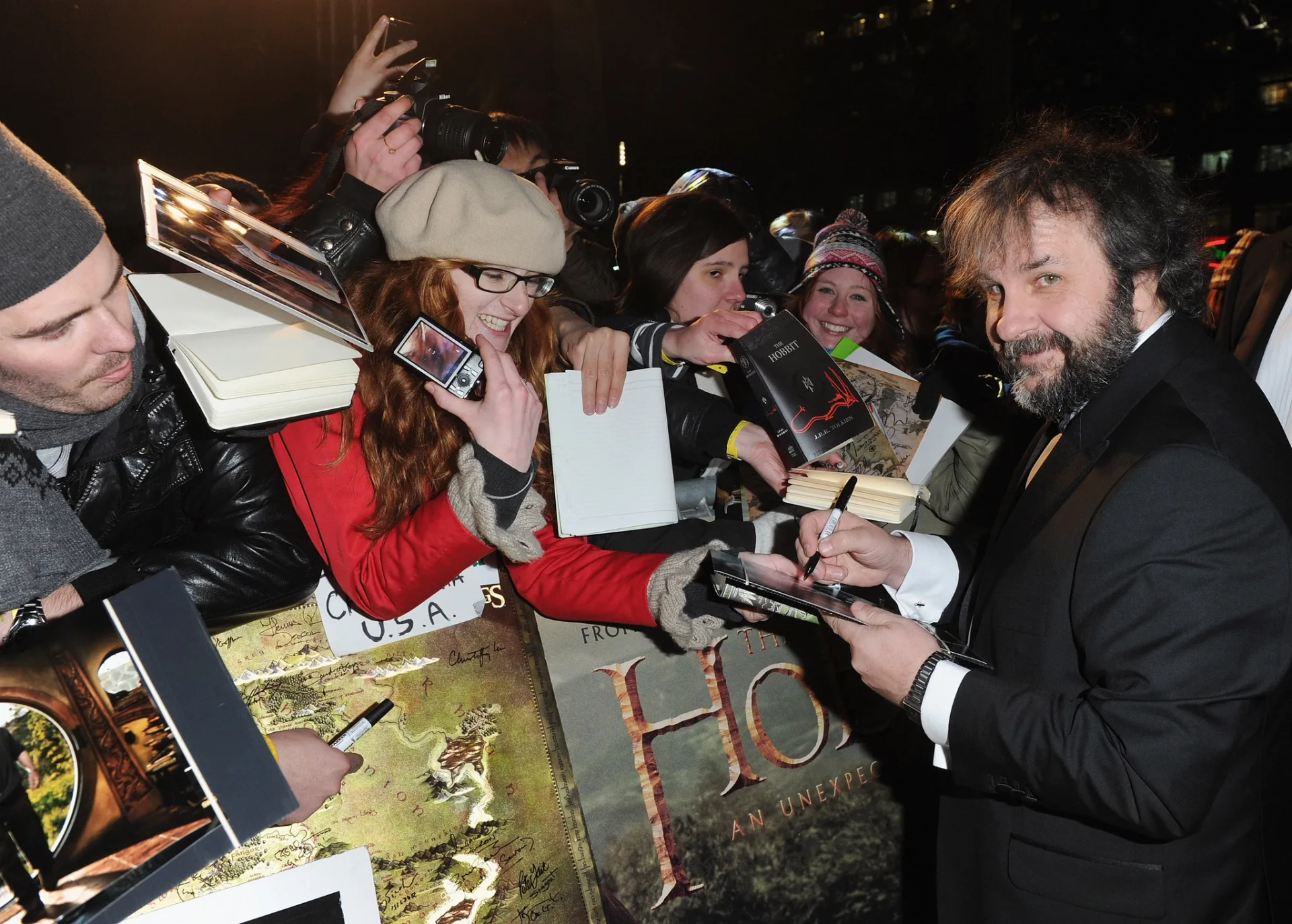 Peter Jackson at an event for The Hobbit: An Unexpected Journey (2012)