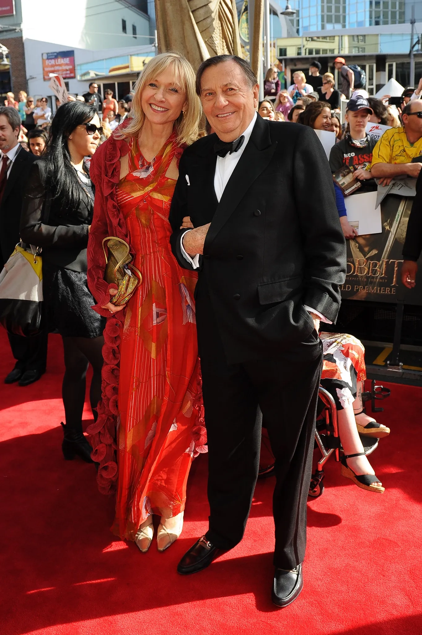 Barry Humphries at an event for The Hobbit: An Unexpected Journey (2012)