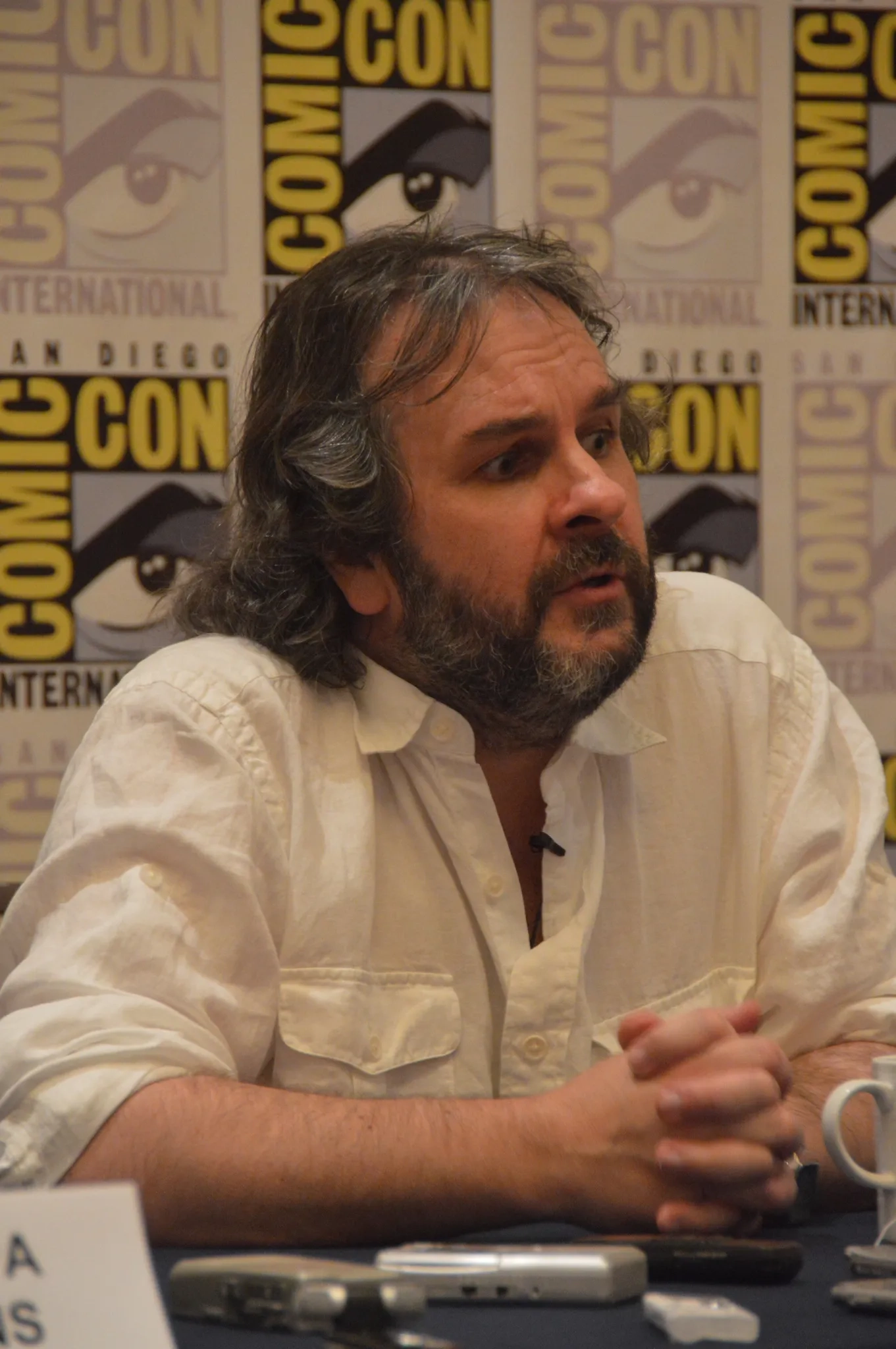 Peter Jackson at an event for The Hobbit: An Unexpected Journey (2012)