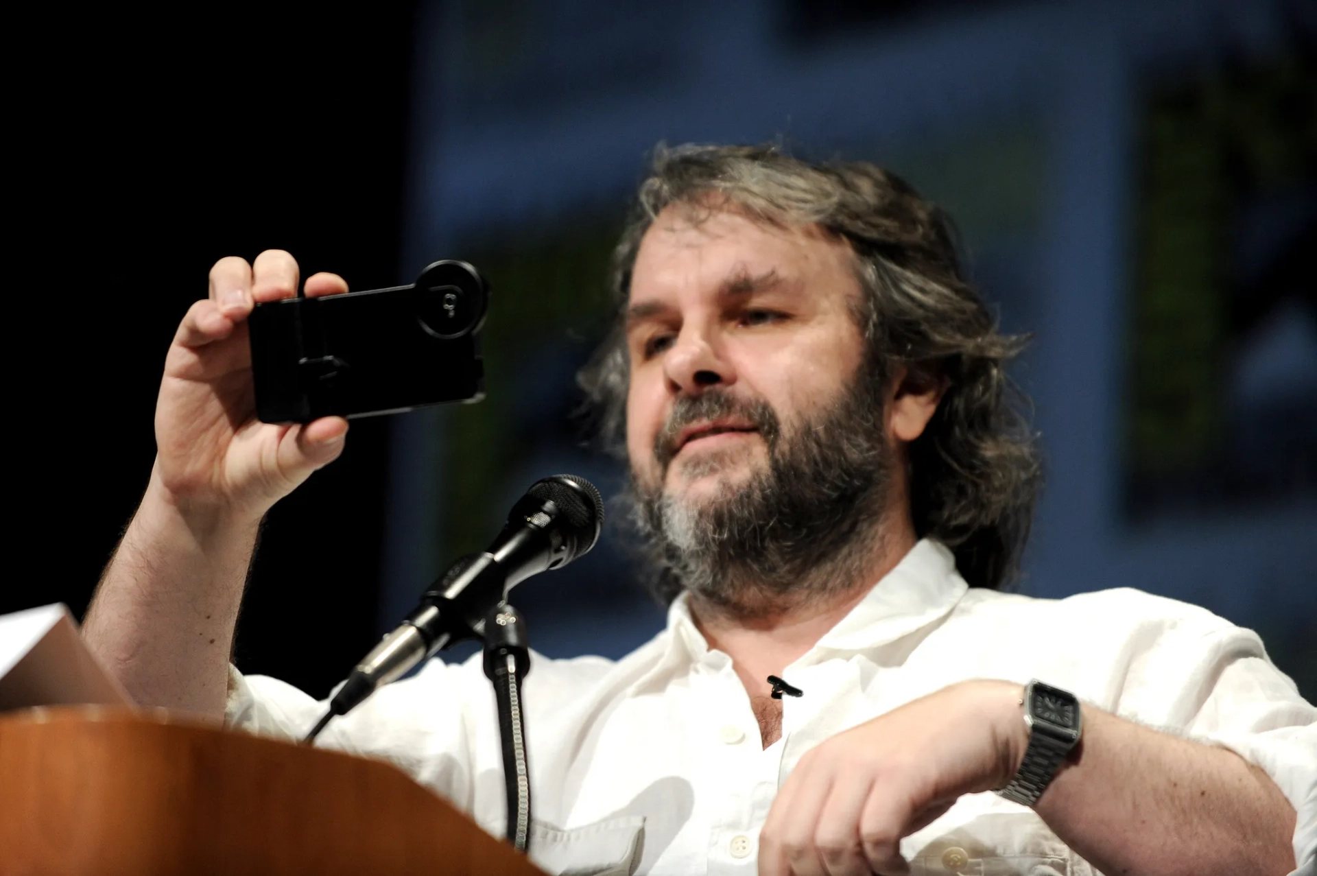 Peter Jackson at an event for The Hobbit: An Unexpected Journey (2012)