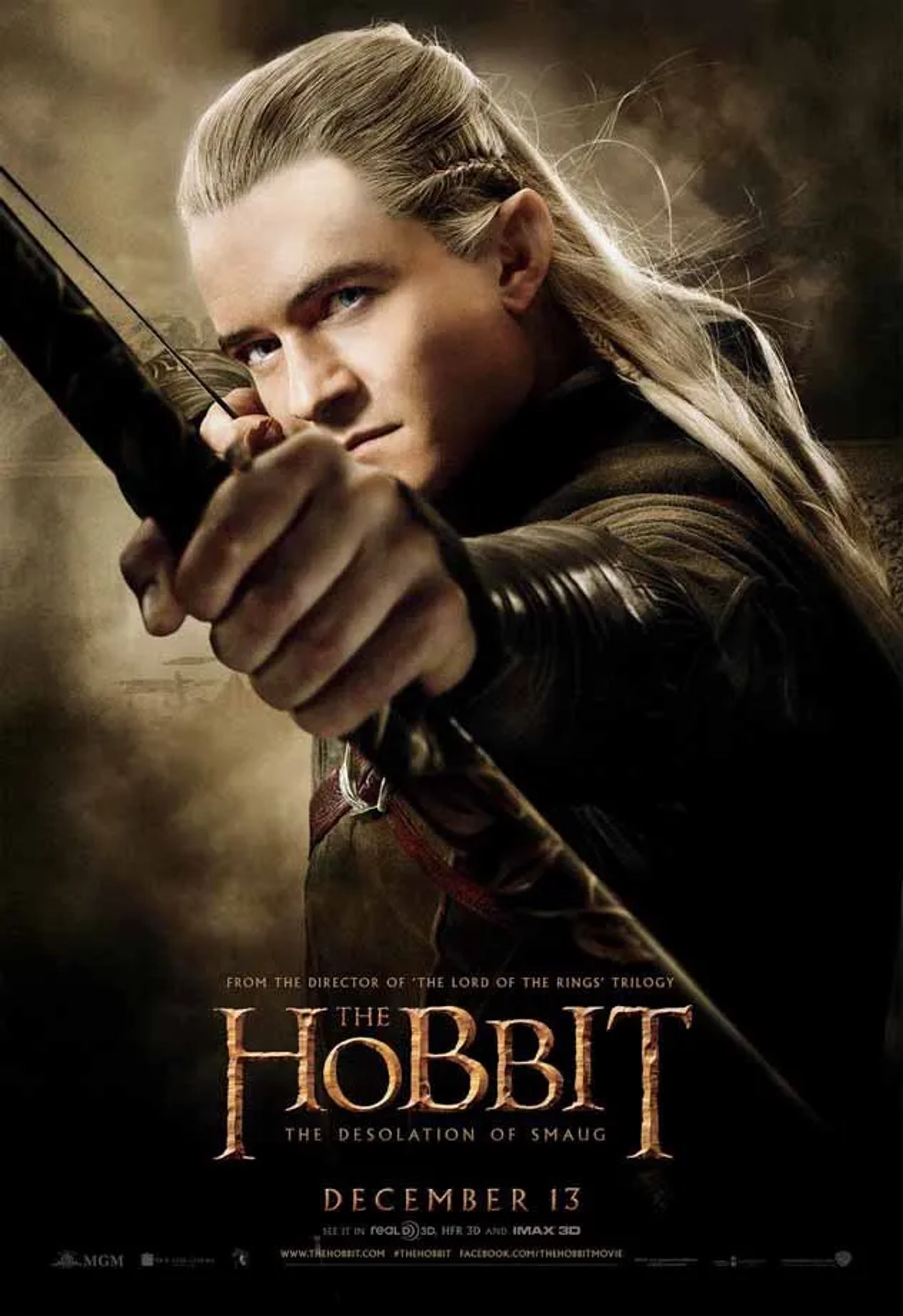 Orlando Bloom in The Hobbit: The Desolation of Smaug (2013)