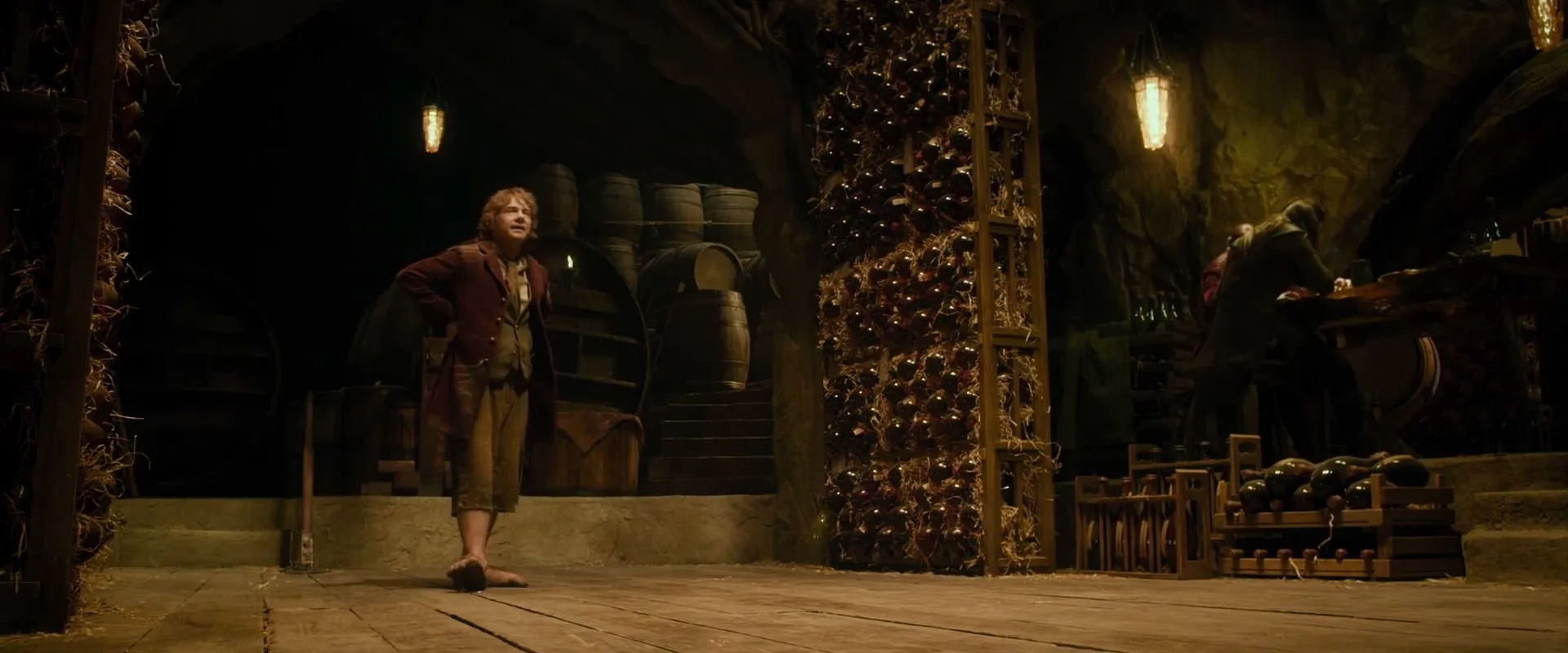 Martin Freeman and Craig Hall in The Hobbit: The Desolation of Smaug (2013)