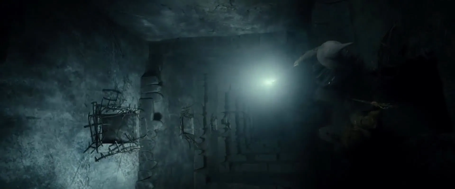 Ian McKellen and Sylvester McCoy in The Hobbit: The Desolation of Smaug (2013)