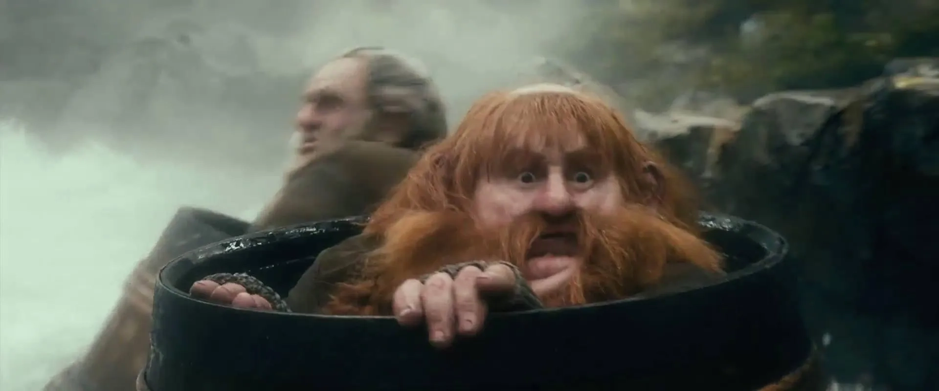 Mark Hadlow and Stephen Hunter in The Hobbit: The Desolation of Smaug (2013)