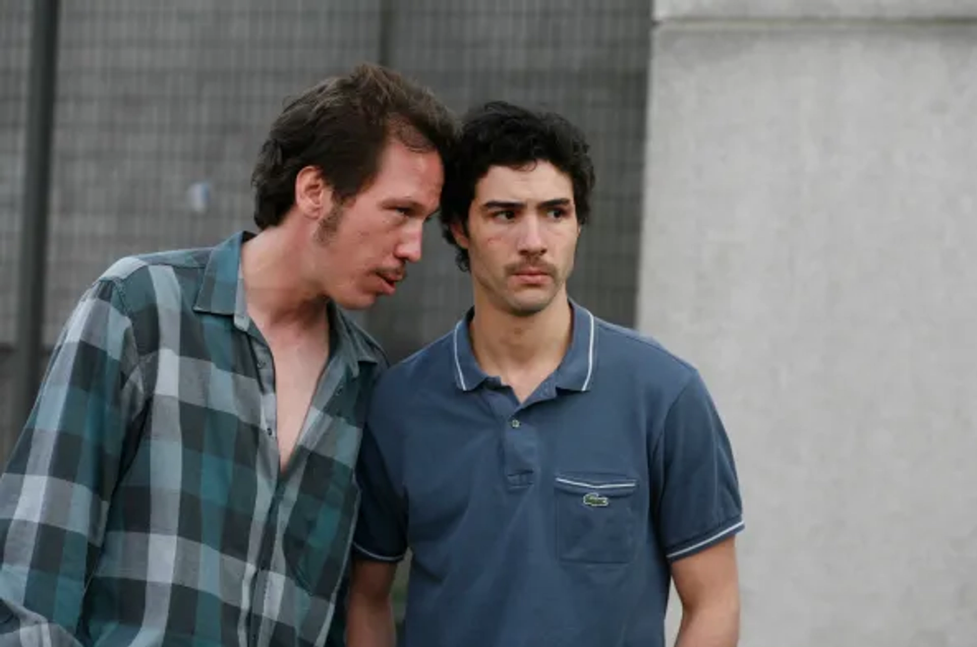 Tahar Rahim and Reda Kateb in A Prophet (2009)