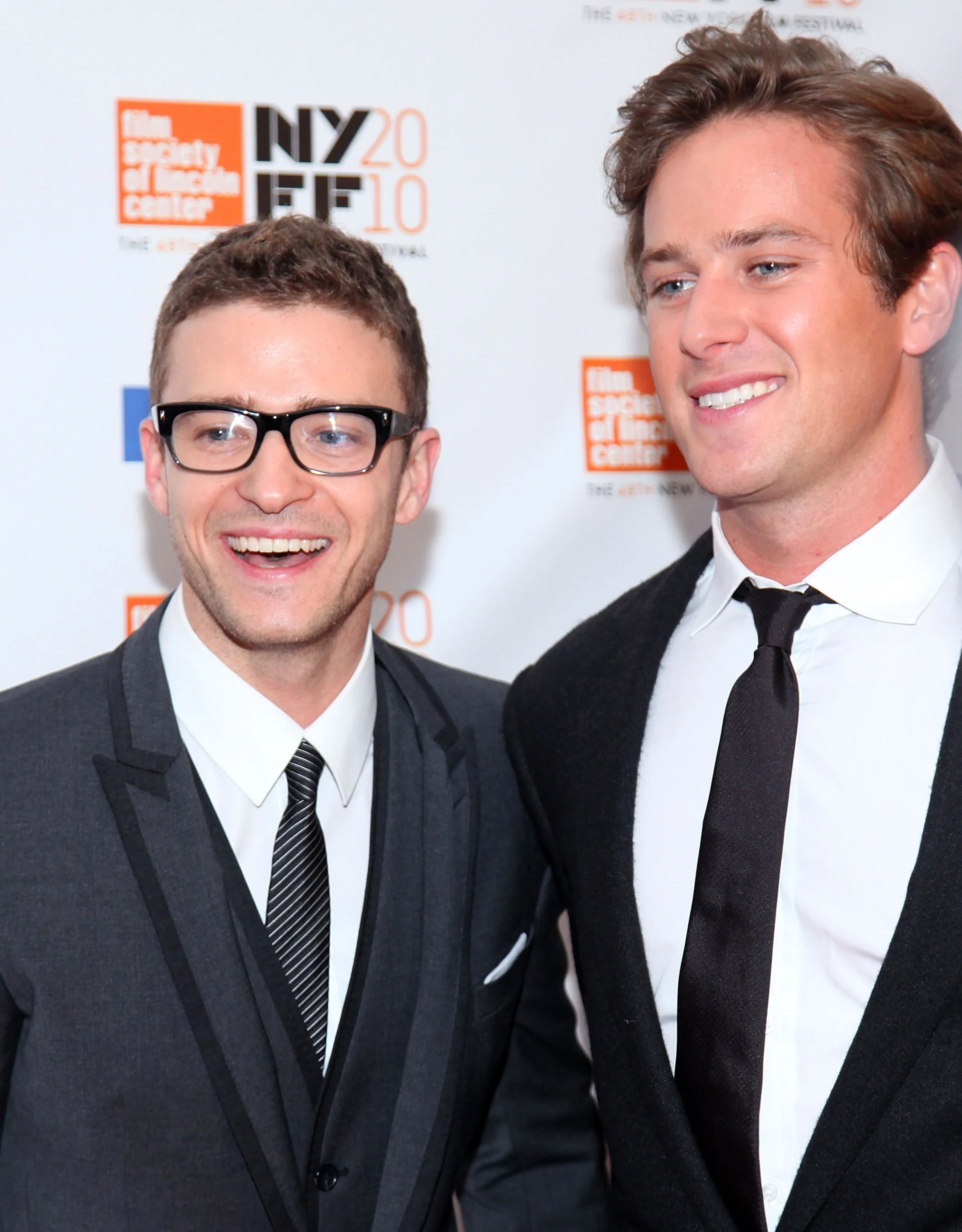 Justin Timberlake and Armie Hammer at an event for The Social Network (2010)