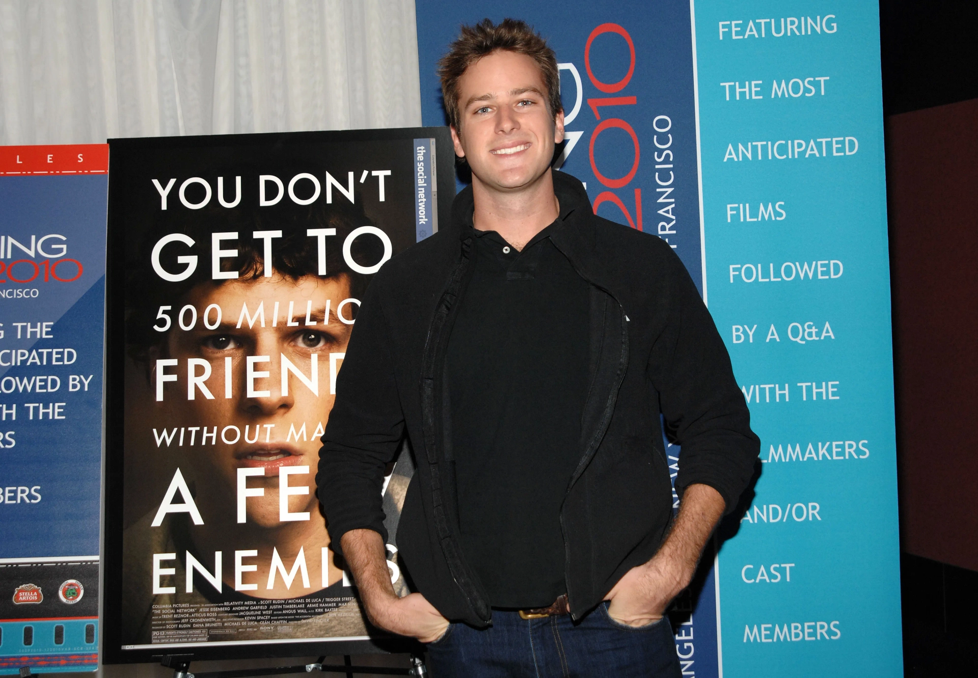 Armie Hammer at an event for The Social Network (2010)