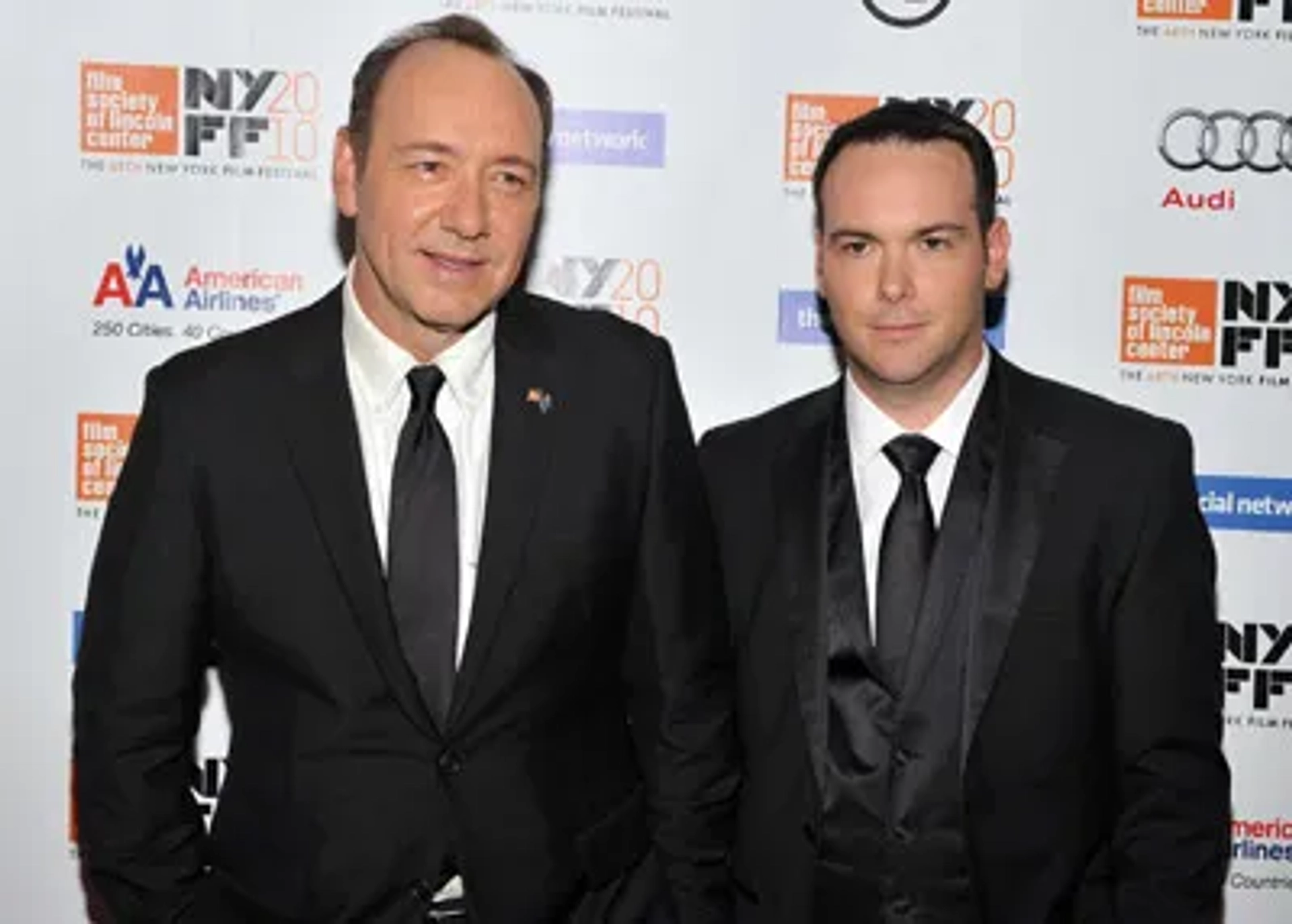 Kevin Spacey and Dana Brunetti at an event for The Social Network (2010)