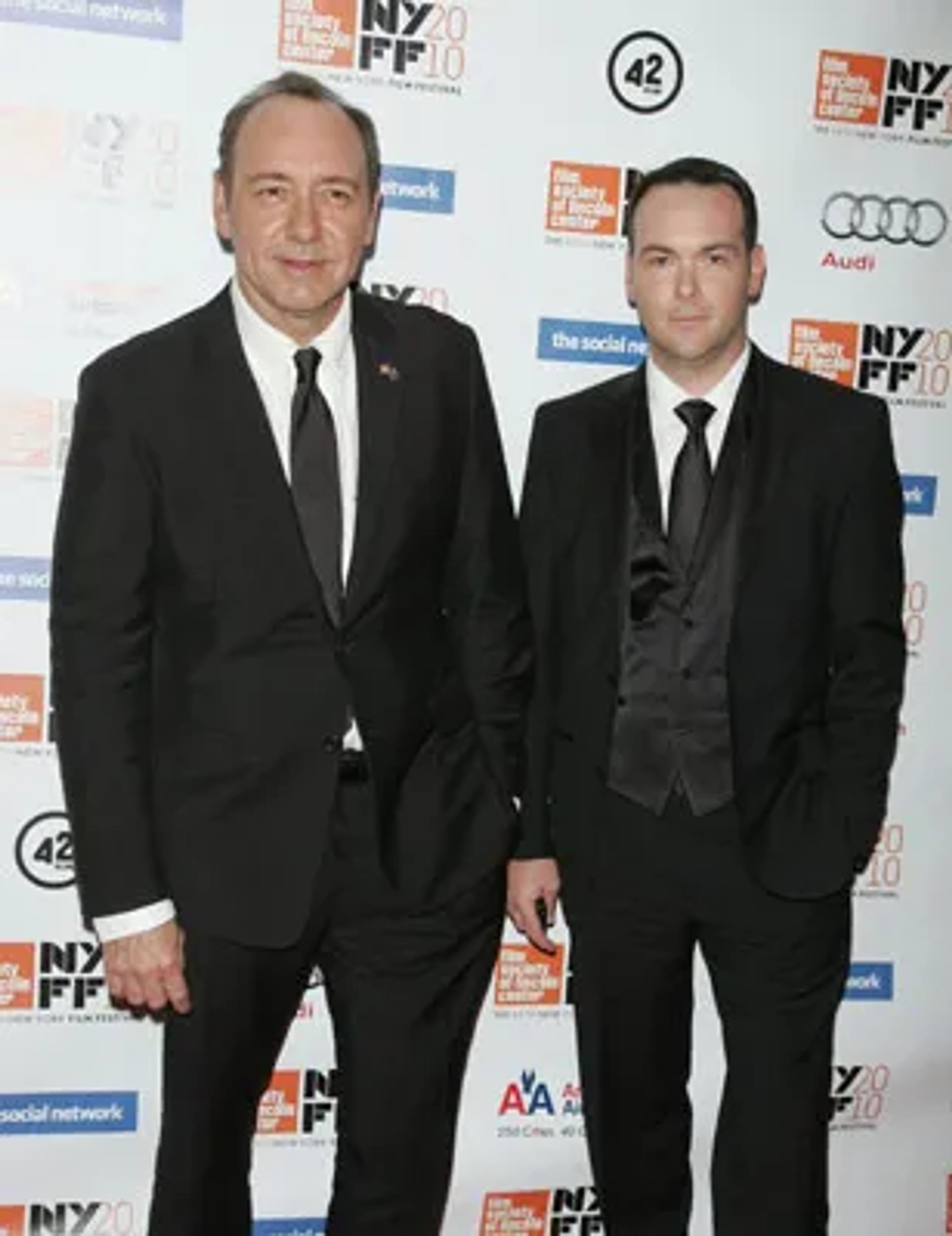 Kevin Spacey and Dana Brunetti at an event for The Social Network (2010)