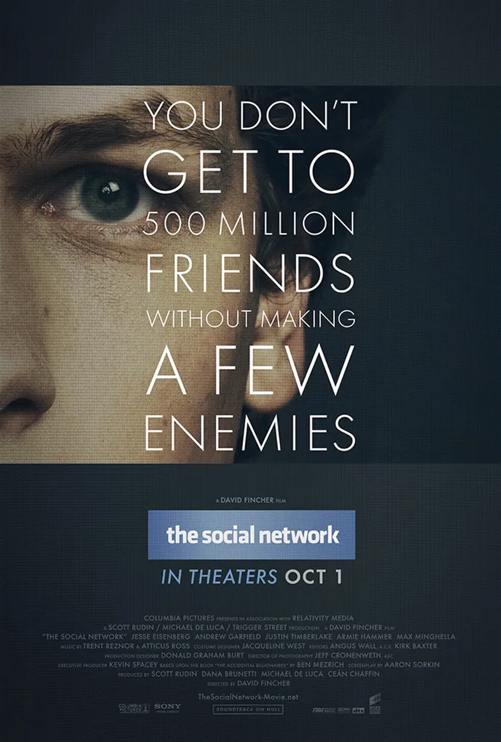 Jesse Eisenberg in The Social Network (2010)