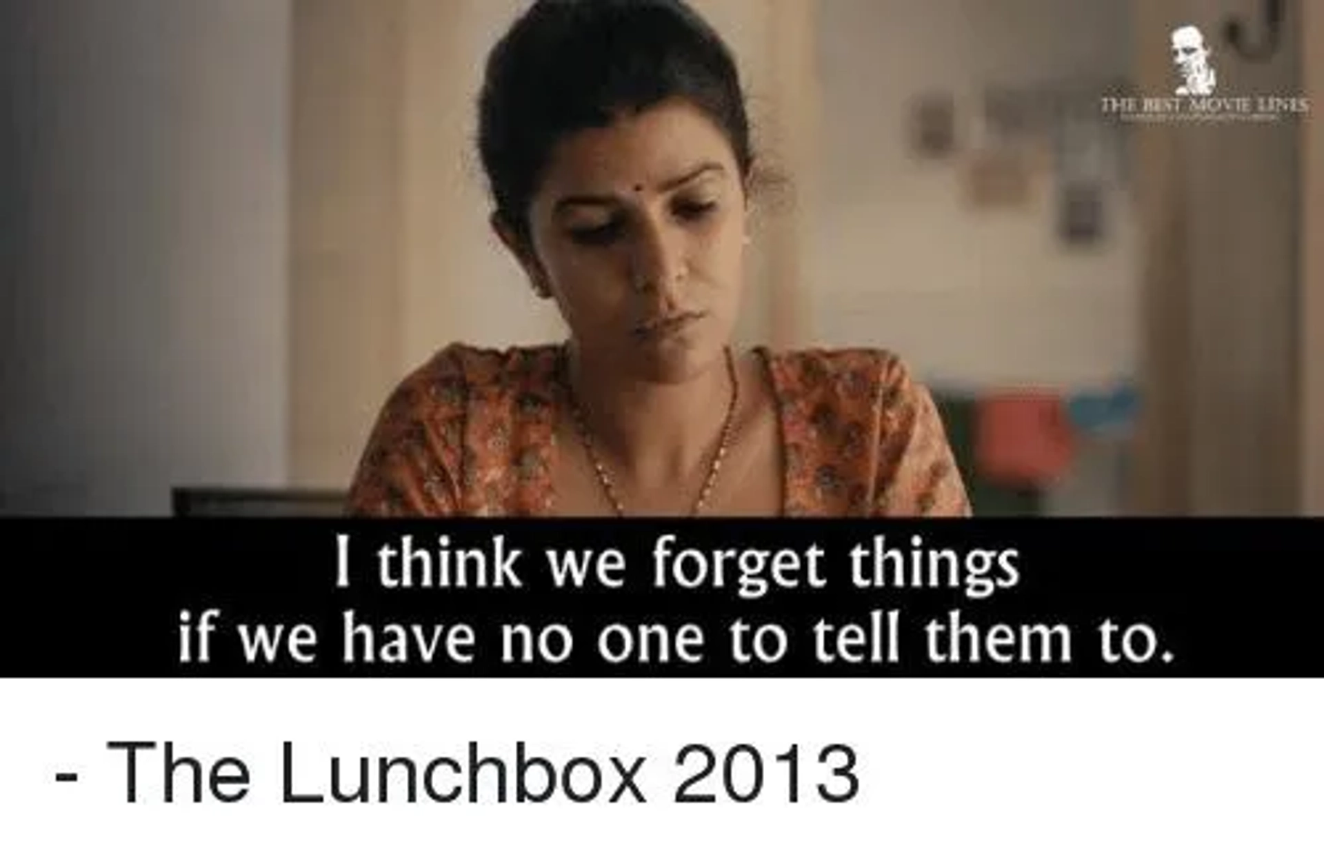 Nimrat Kaur in The Lunchbox (2013)