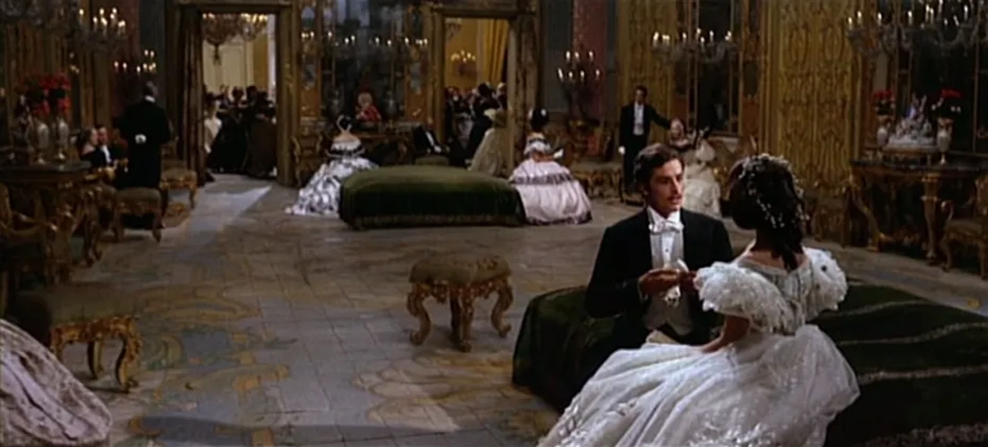 Claudia Cardinale and Alain Delon in The Leopard (1963)