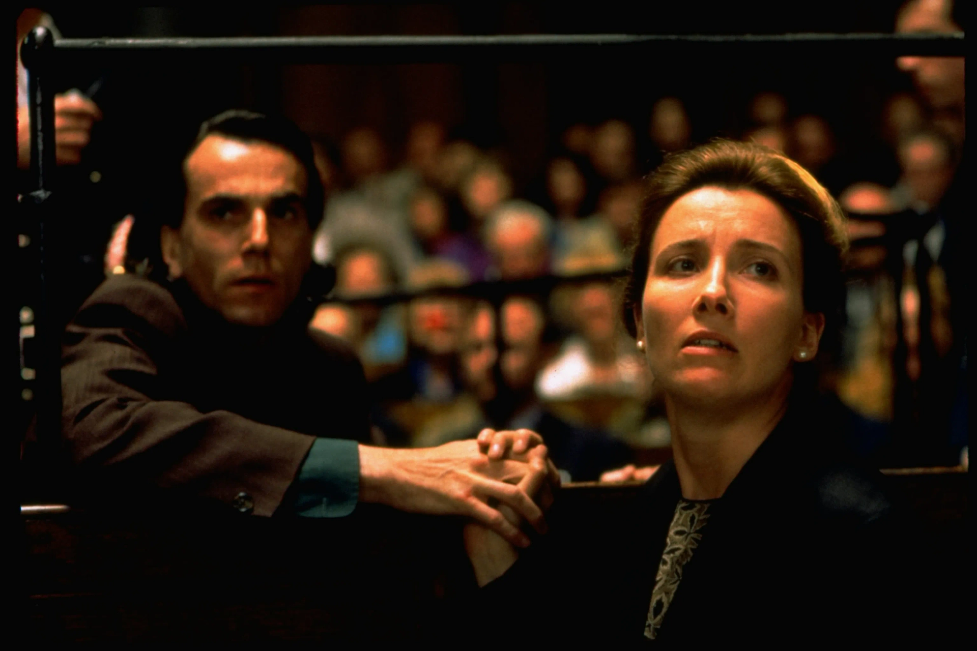 Daniel Day-Lewis and Emma Thompson in In the Name of the Father (1993)