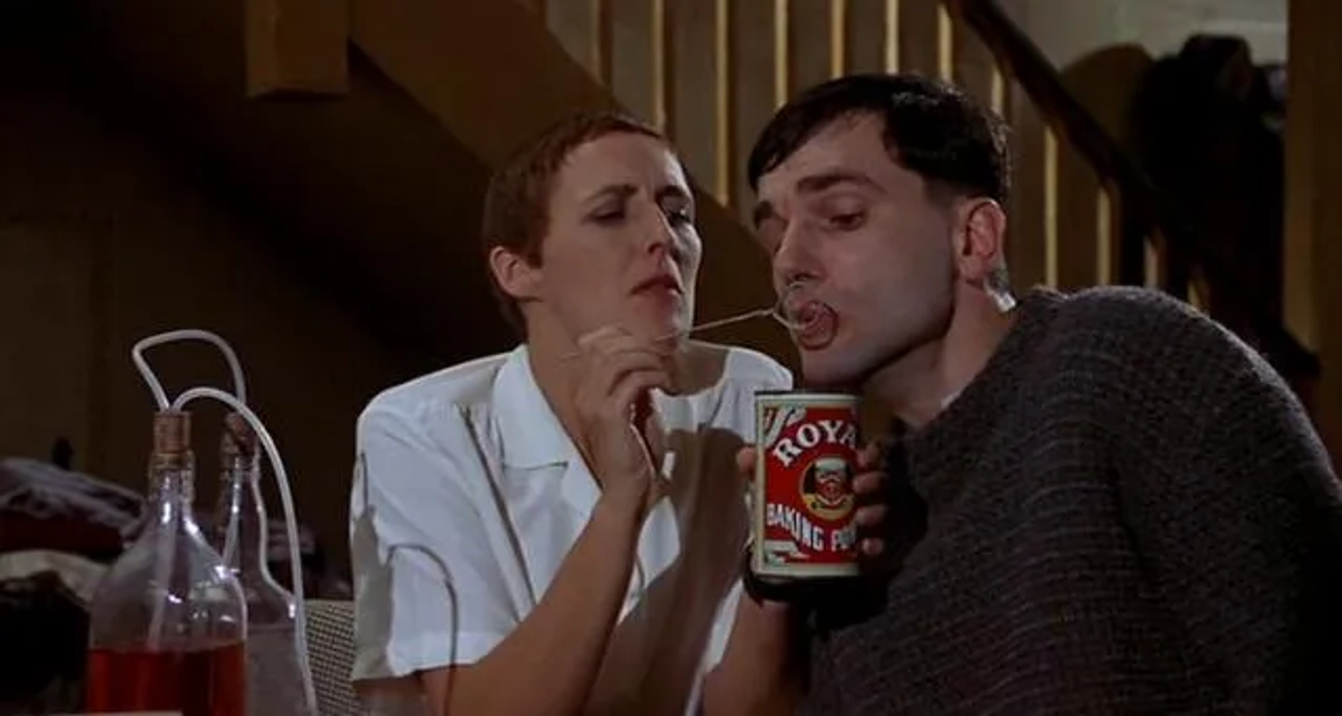 Daniel Day-Lewis and Fiona Shaw in My Left Foot (1989)