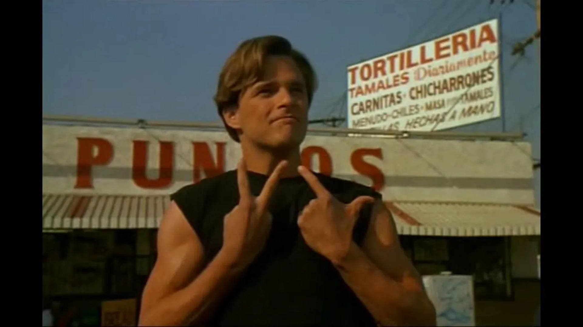 Damian Chapa in Bound by Honor (1993)