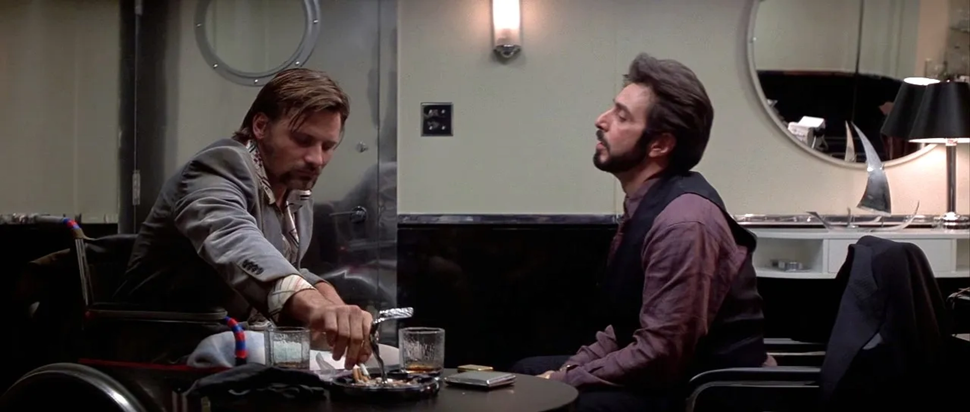 Al Pacino and Viggo Mortensen in Carlito's Way (1993)